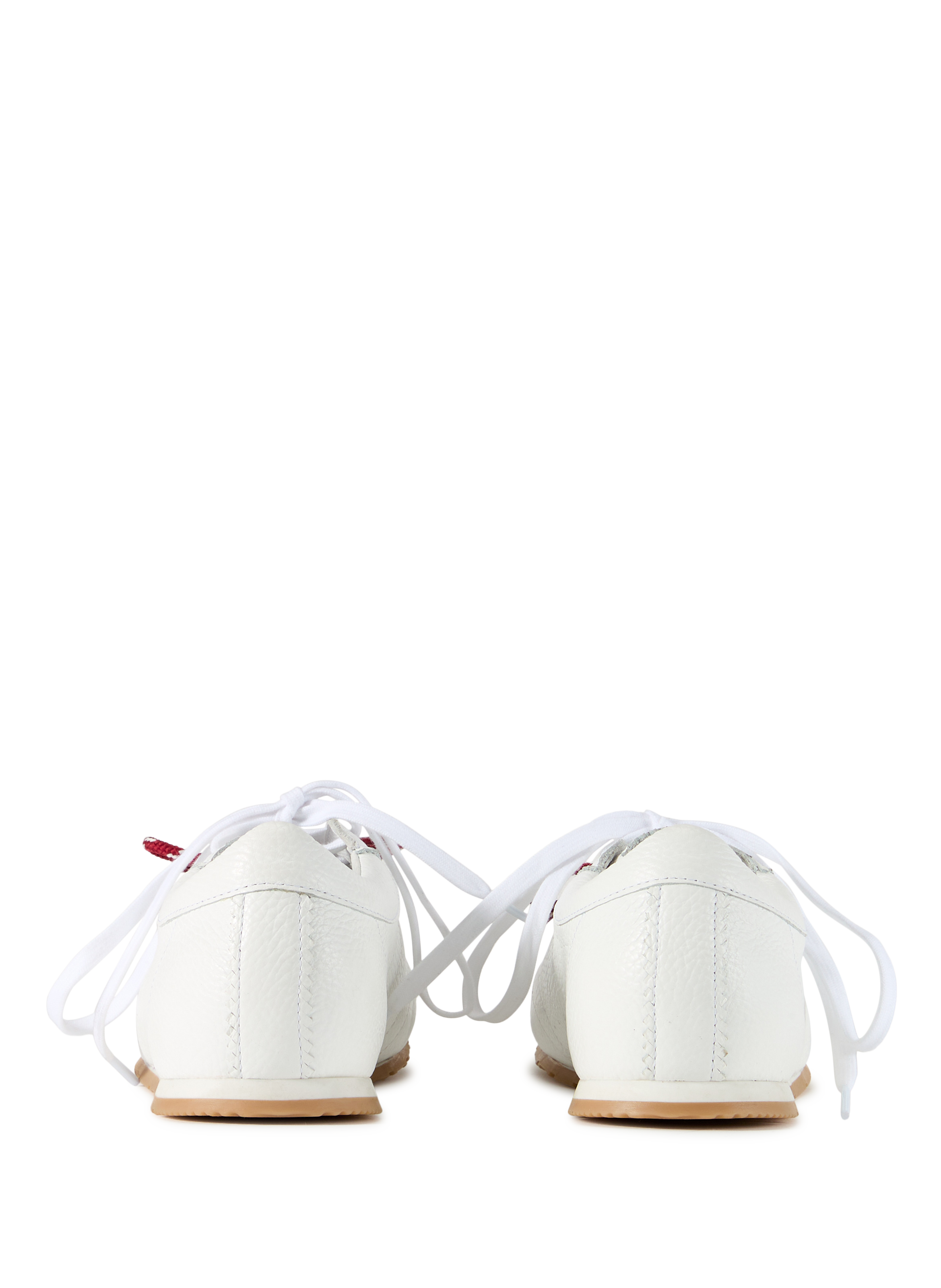 Baskets Foudre en cuir suédé SAISON 1865 Blanc