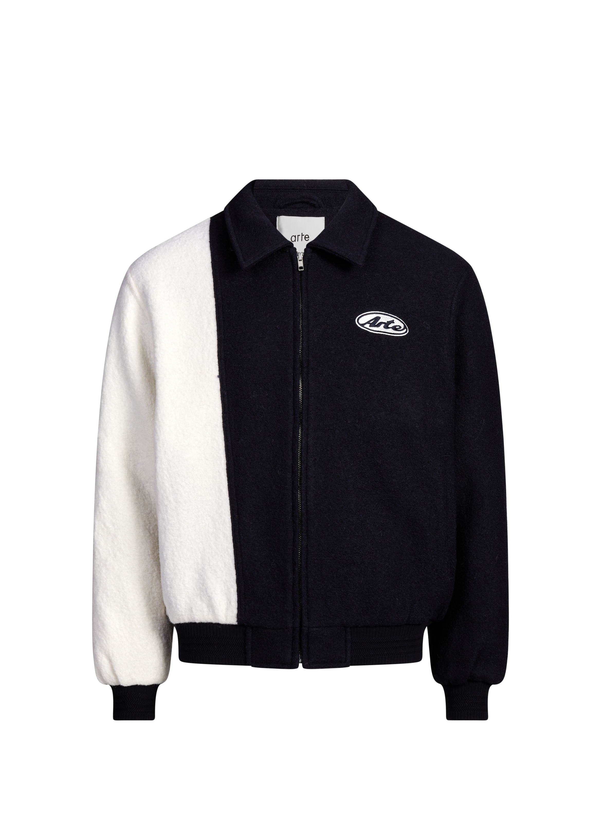 Veste universitaire à logo en laine ARTE ANTWERP Blue