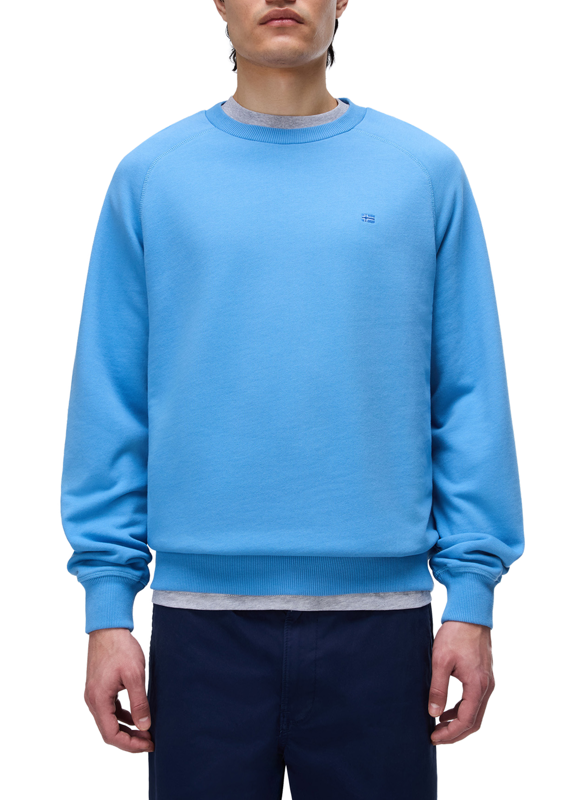 Cotton sweatshirt NAPAPIJRI Blue