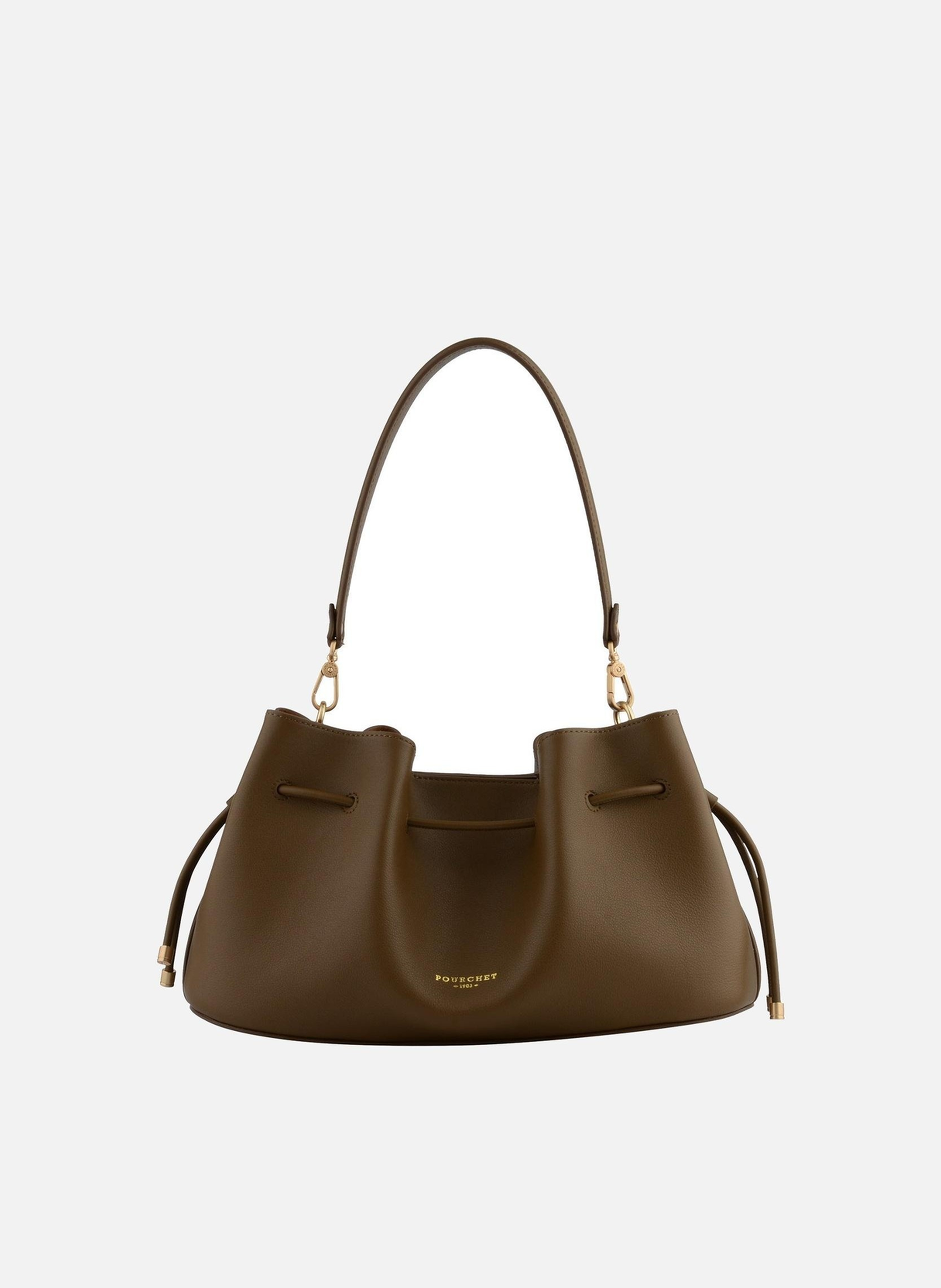 Florin | sac porté épaule POURCHET Marron