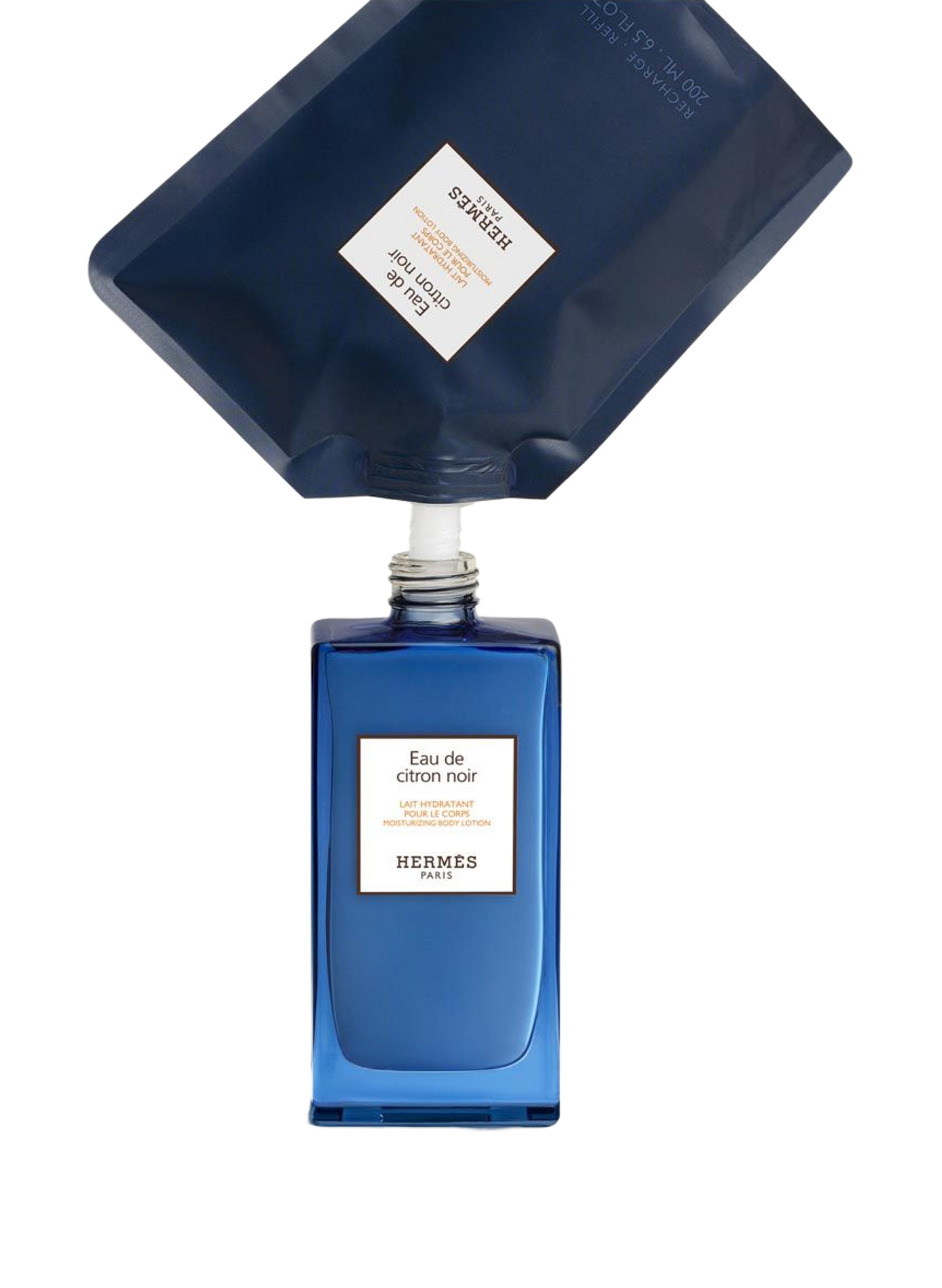 Black Lemon Water, hydrating body milk refill HERMÈS No color