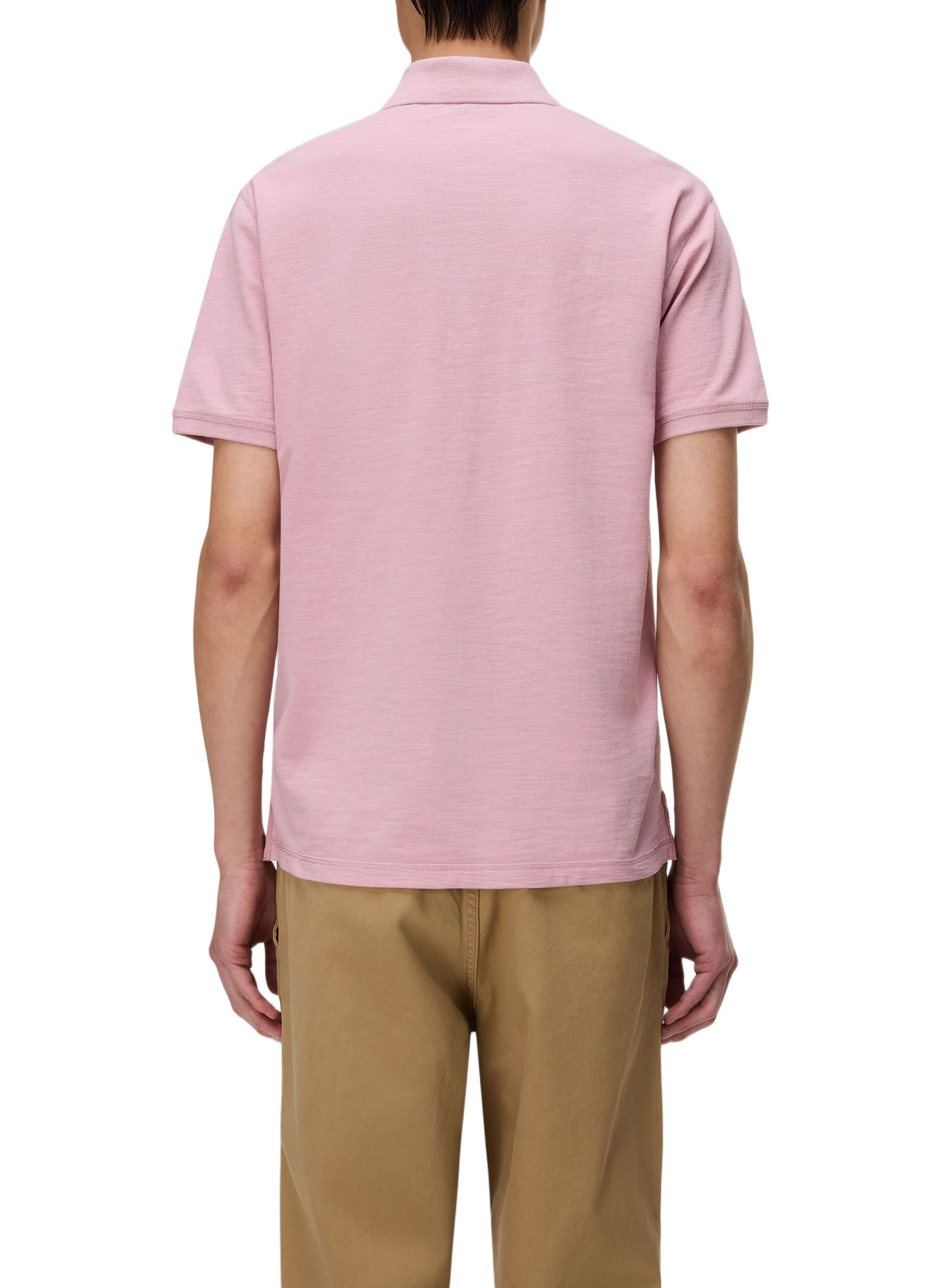 Polo manches courtes Ebea 3 en coton NAPAPIJRI Rose