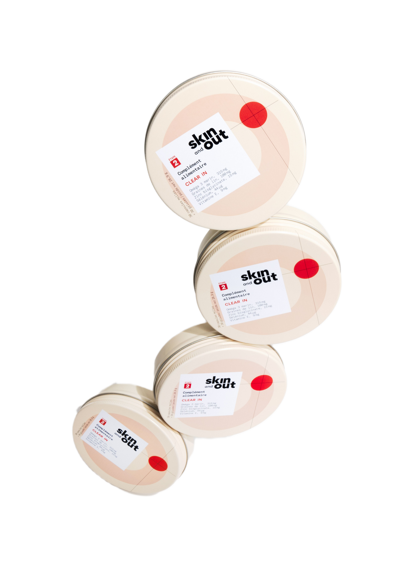Clean IN - Anti-spot nutritional supplement SKIN & OUT No color