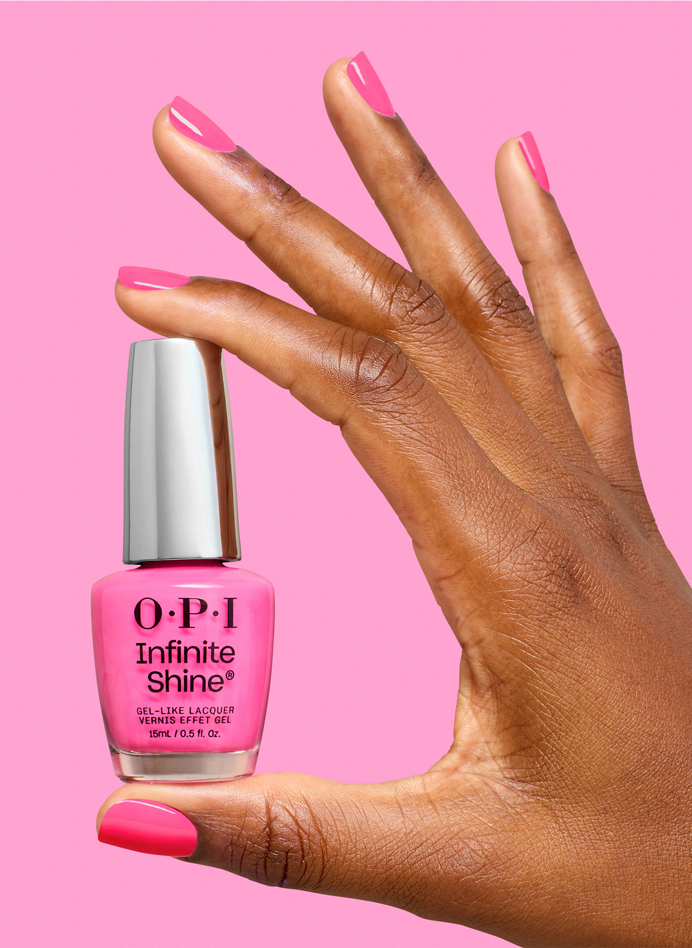 Infinite Shine - Beat Goes Neon and On OPI Rose moyen