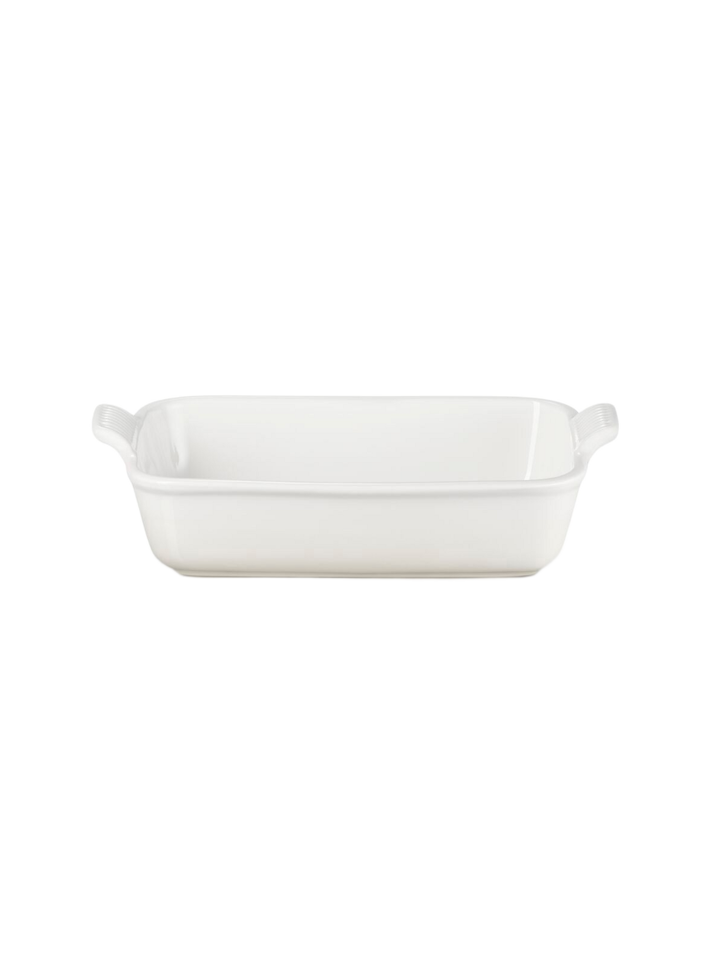 Rechteckige Erbsenplatte aus Keramik LE CREUSET Beige