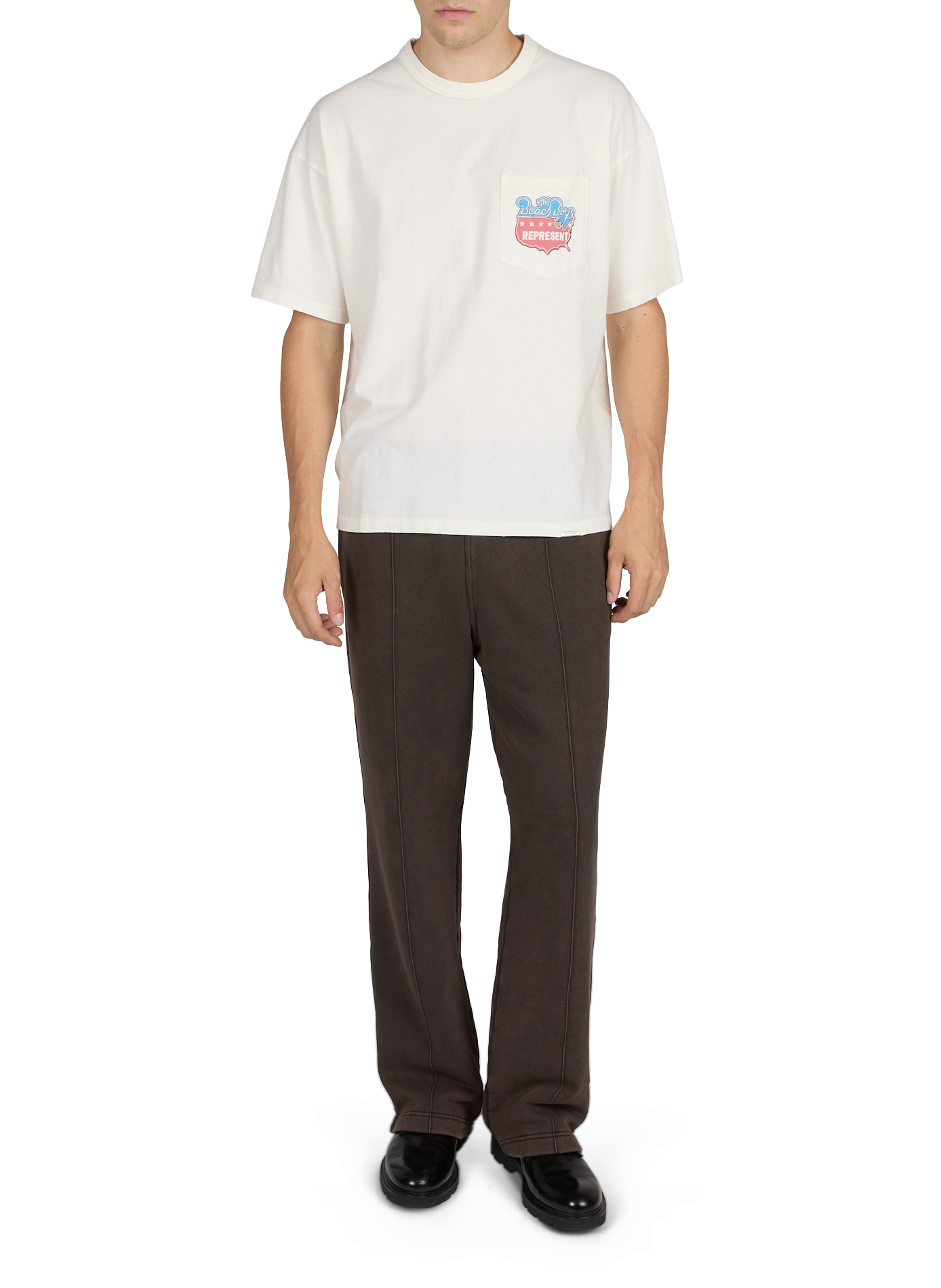 Tee-shirt en coton REPRESENT Blanc