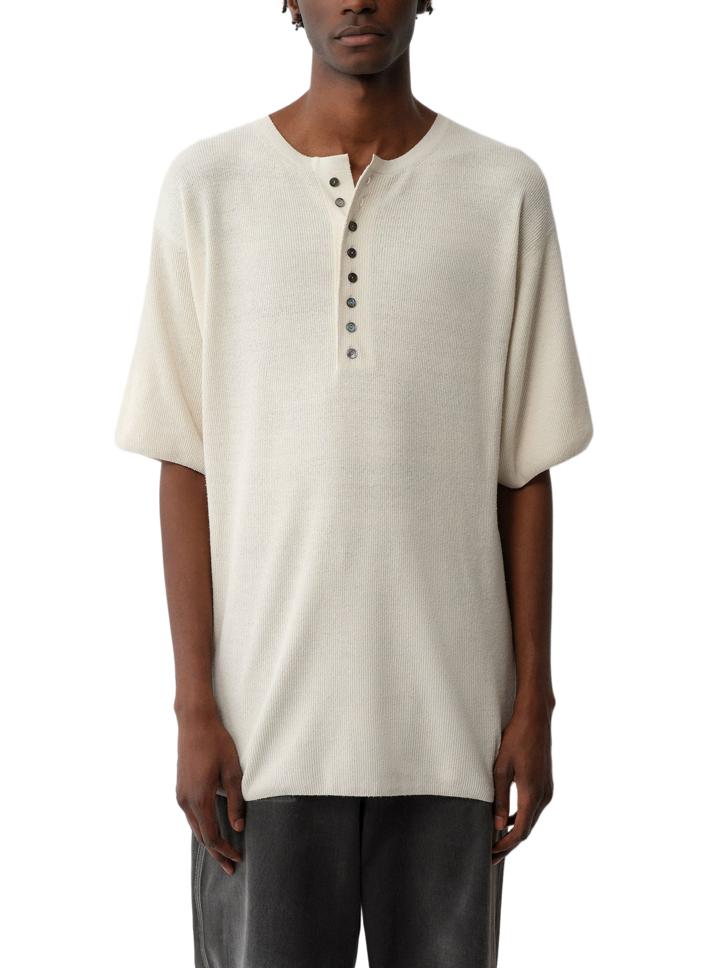 Silk Christopher straight-leg pants CALVIN KLEIN COLLECTION White