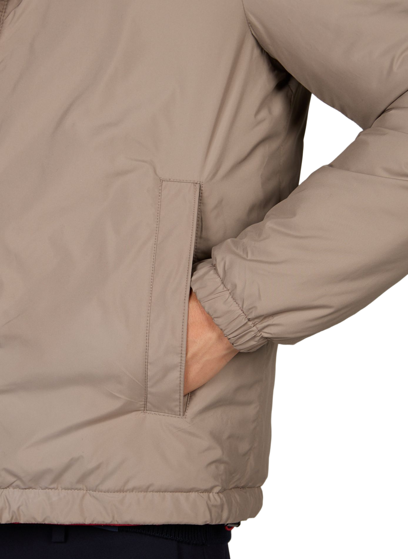 Straight zip-up jacket with high collar PAUL & SHARK Multicolour