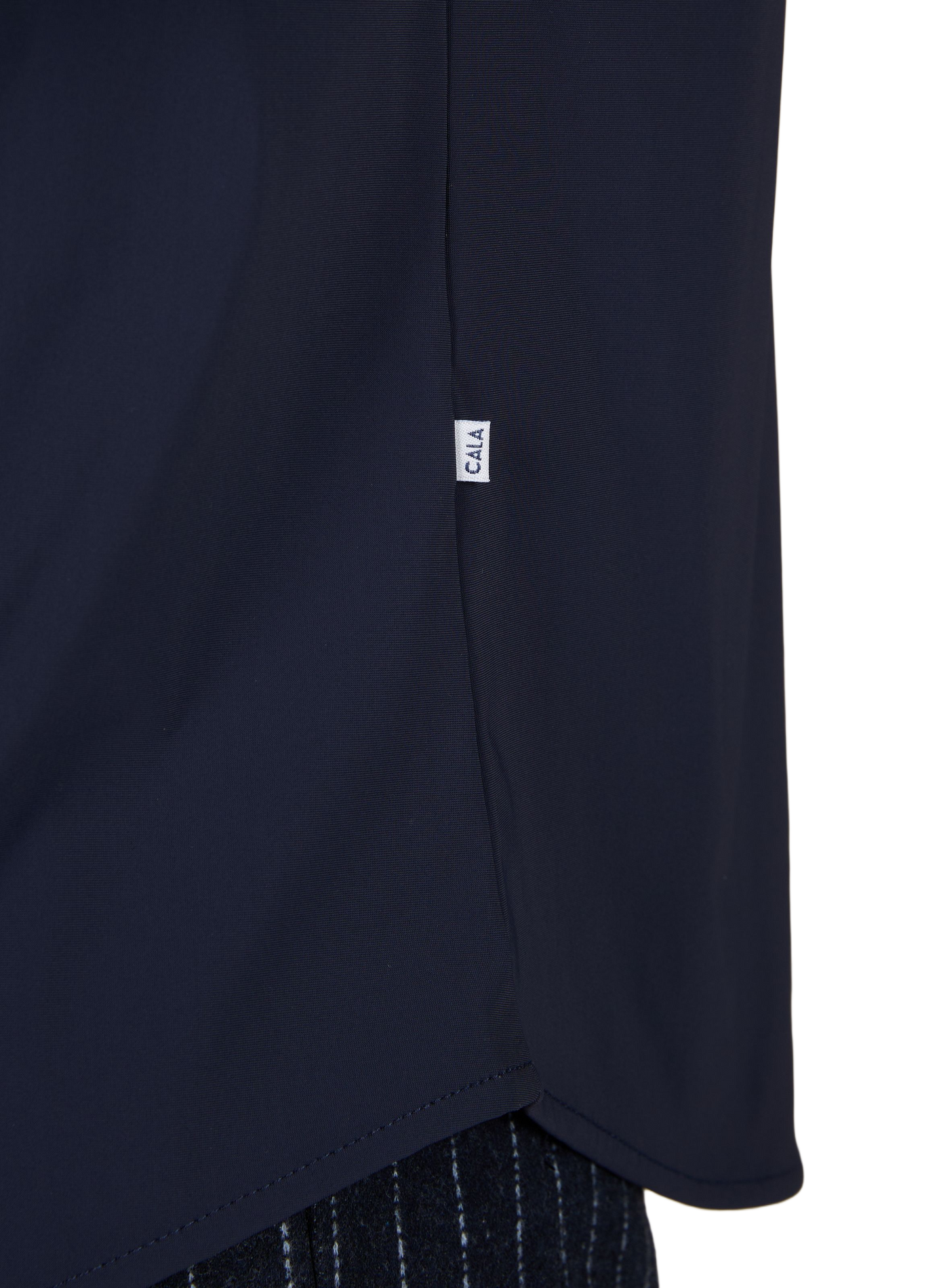 Straight blazer with print 1789 CALA Blue