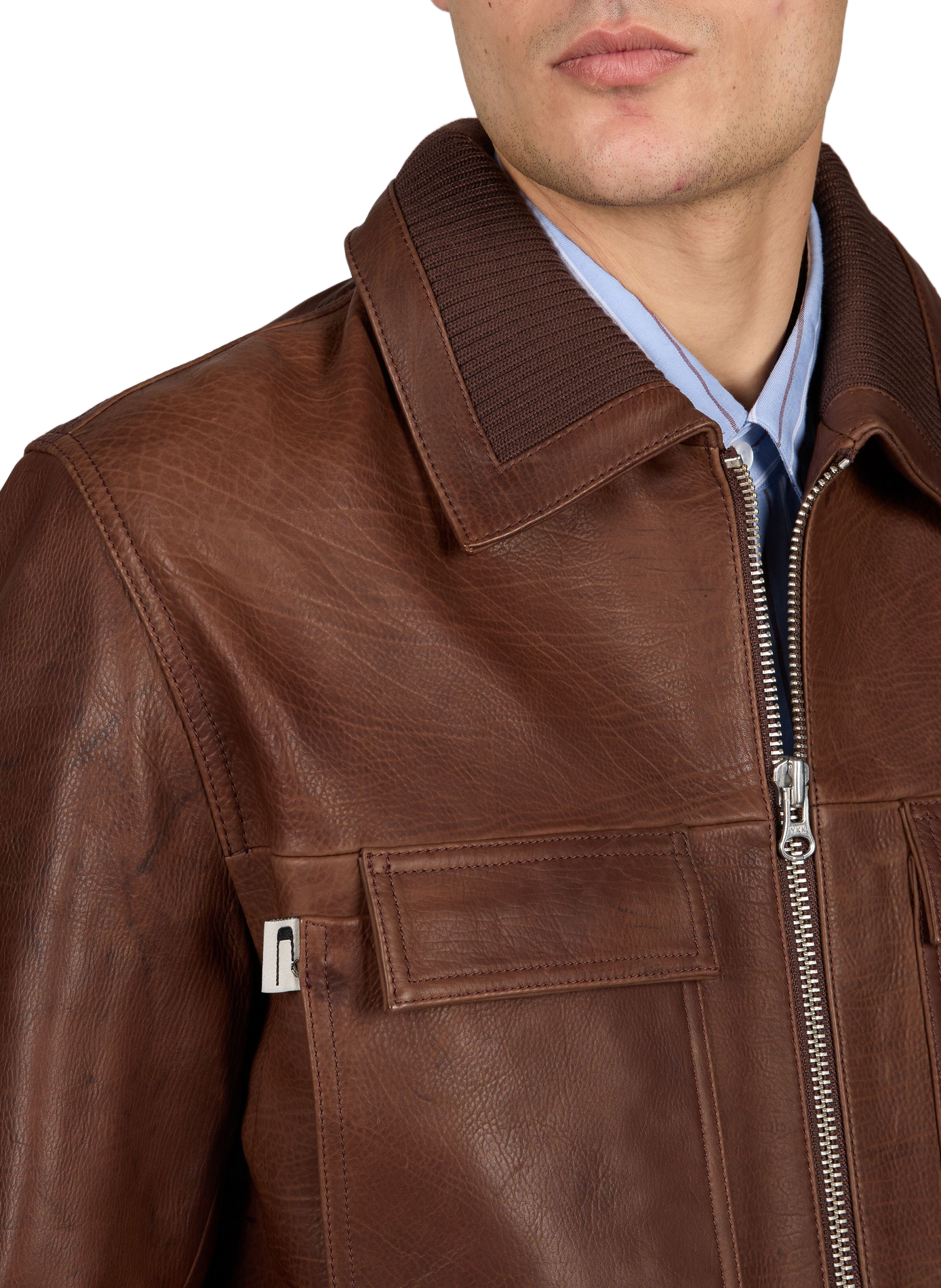 Lederjacke CARRER Braun