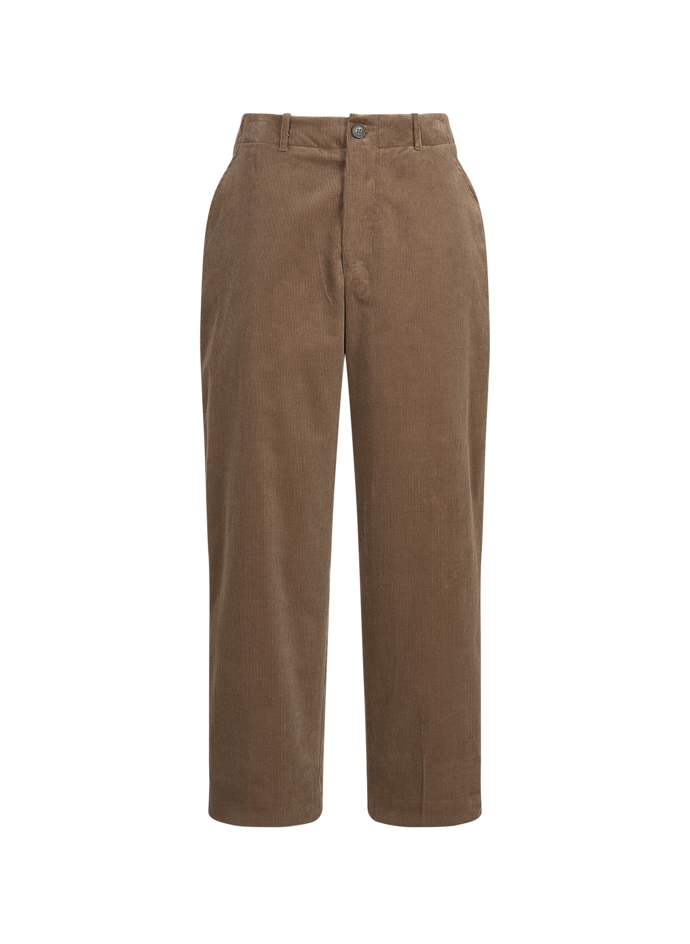 Gerade geschnittene Cordhose aus Baumwolle ANNARR Braun