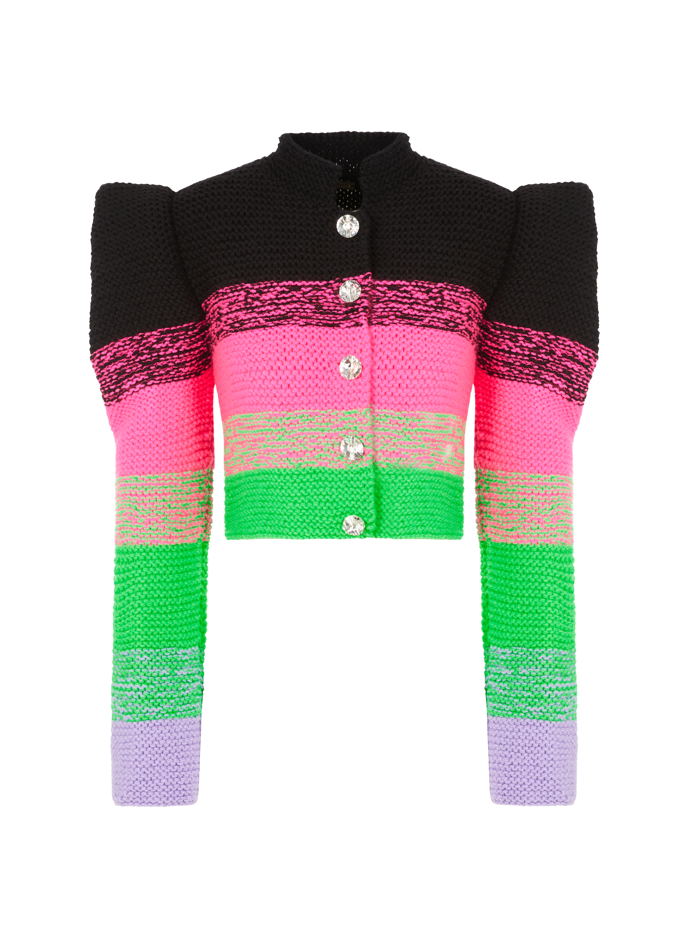 Cardigan court en maille