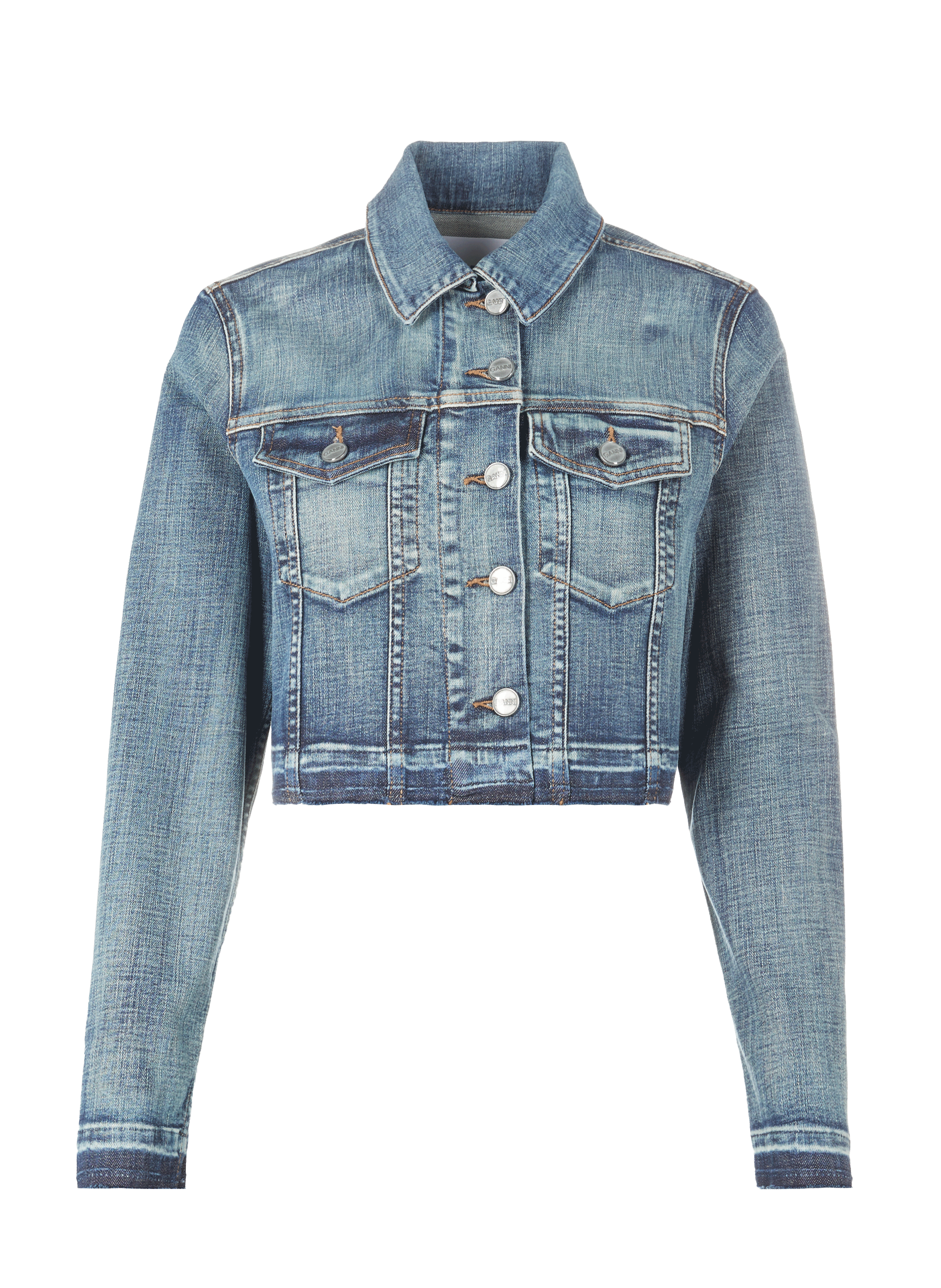 Veste en jean courte