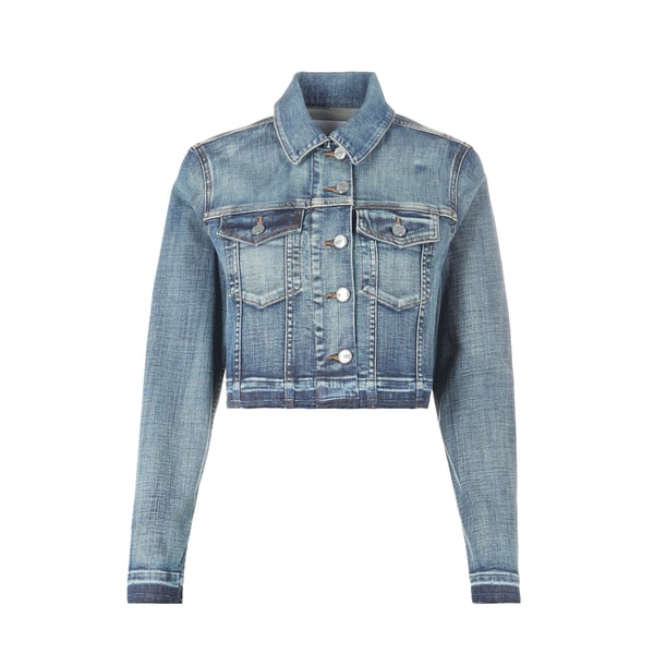 Veste en jean courte