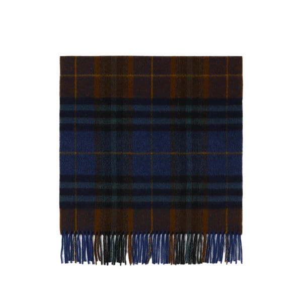 Echarpe à carreaux en laine