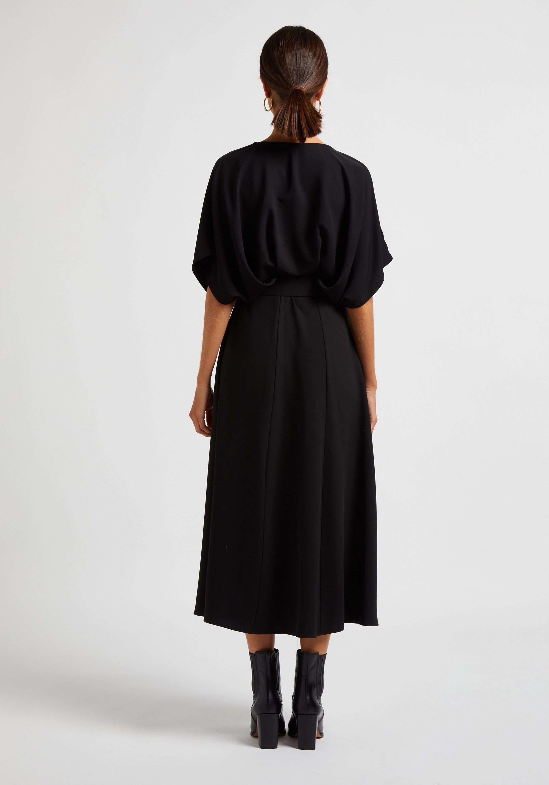 Bottines en cuir perline JONAK Noir