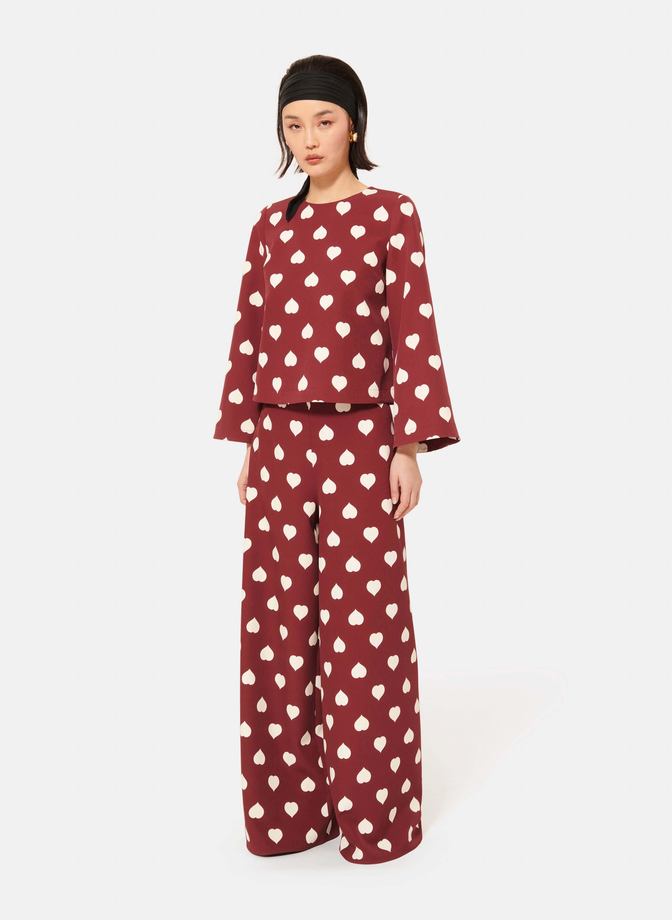 Pantalon positivo TARA JARMON Violet