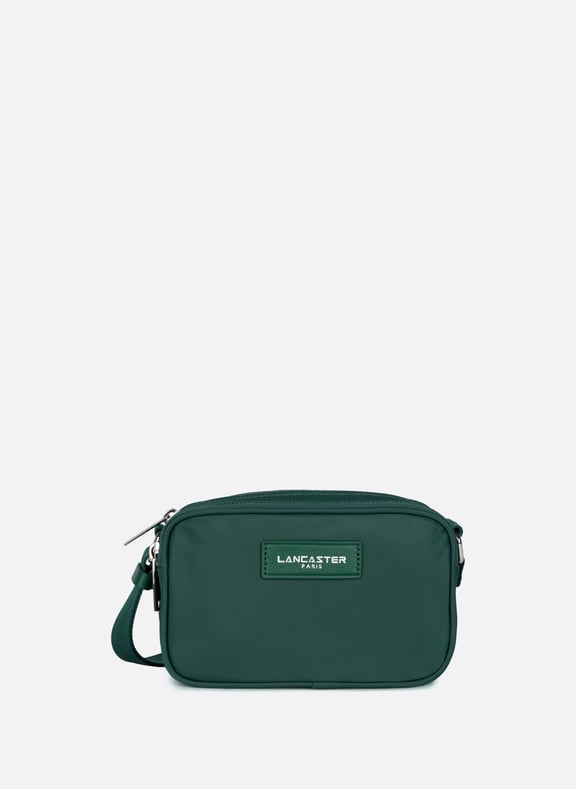 Mini crossbody bag - Basic Vita Green by LANCASTER LANCASTER Mini crossbody bag - Basic Vita Green