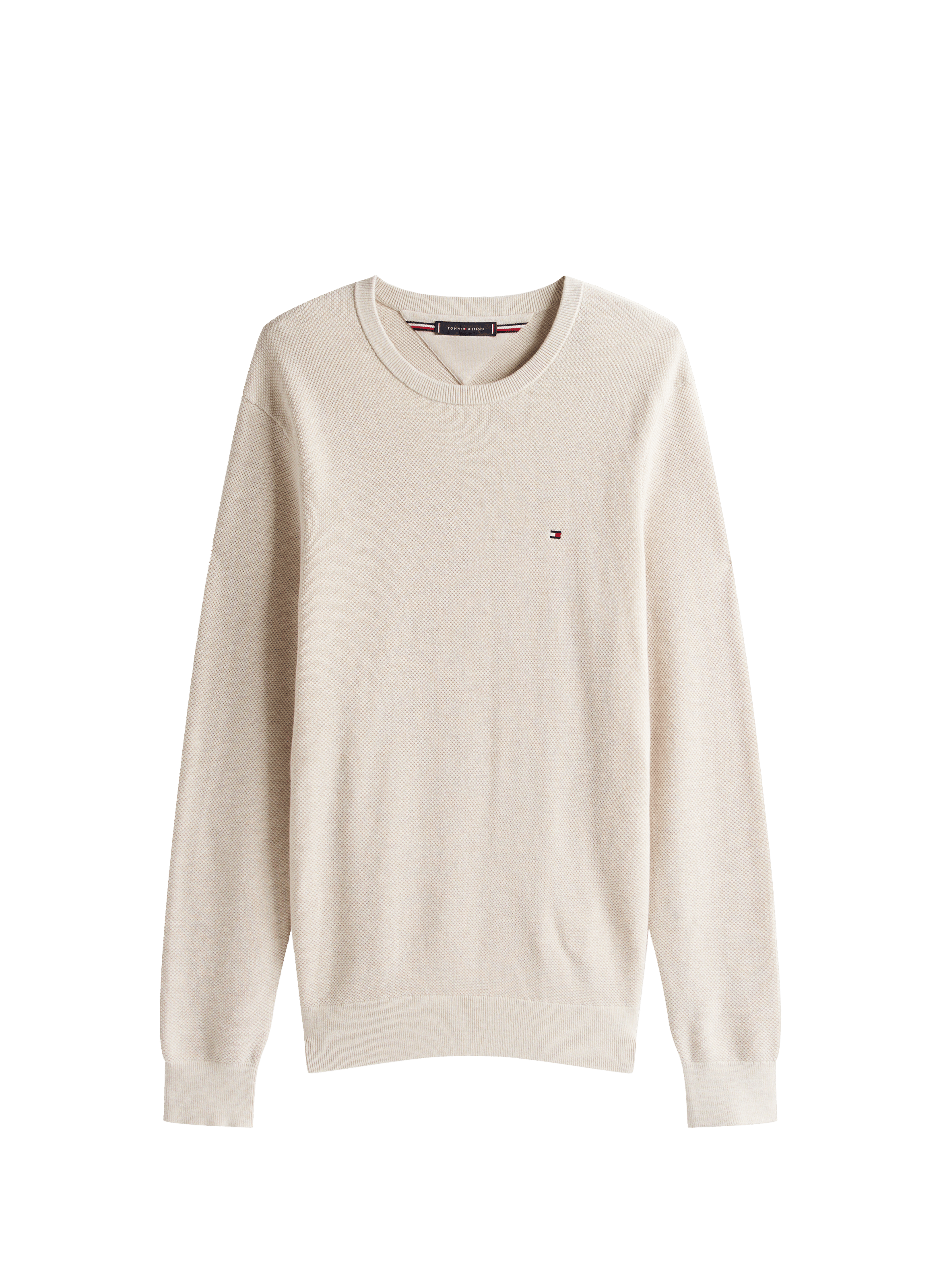 Cotton-blend jumper TOMMY HILFIGER Beige
