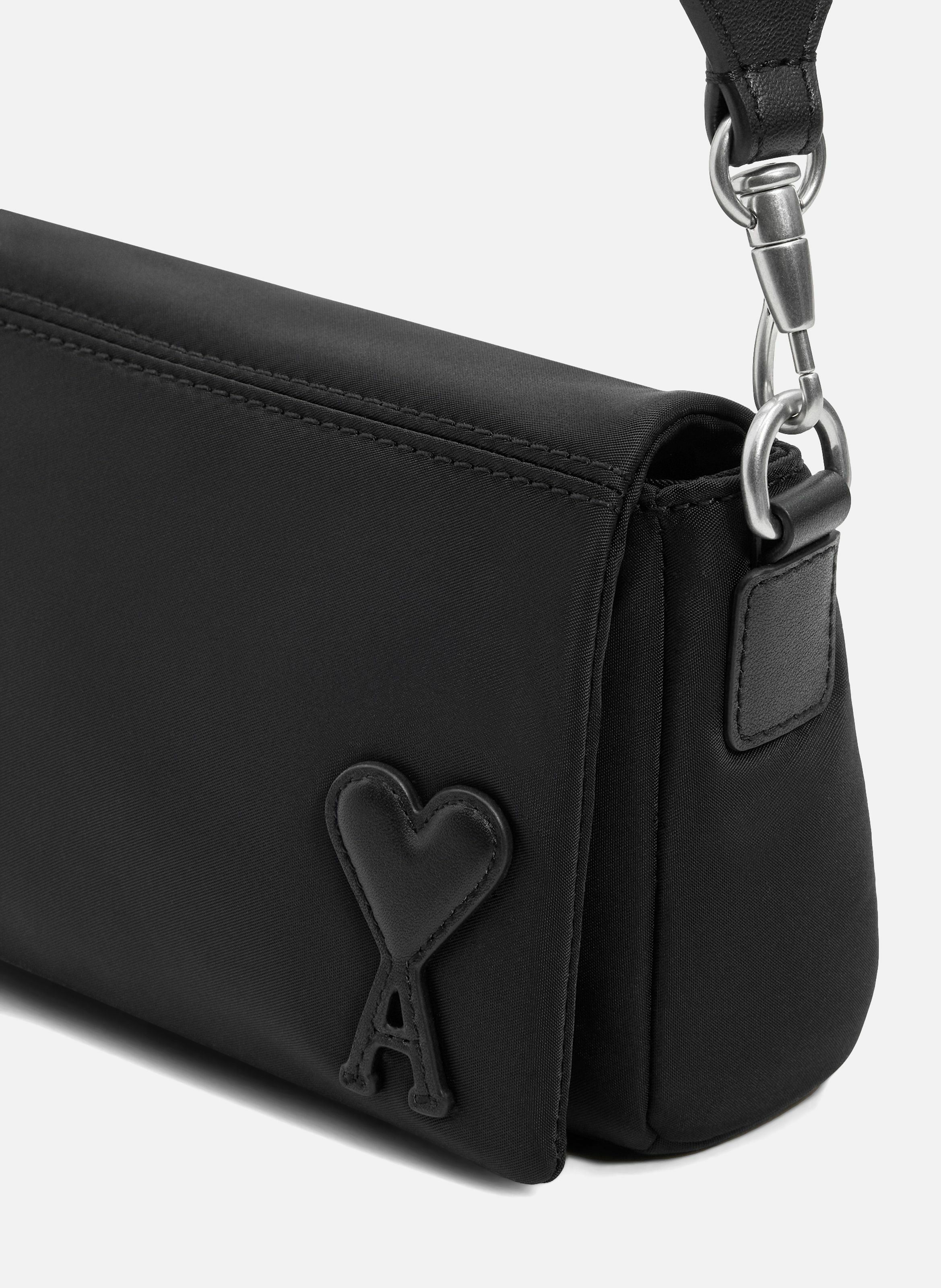 Sac lunch box marcel unisexe en nylon AMI PARIS Noir