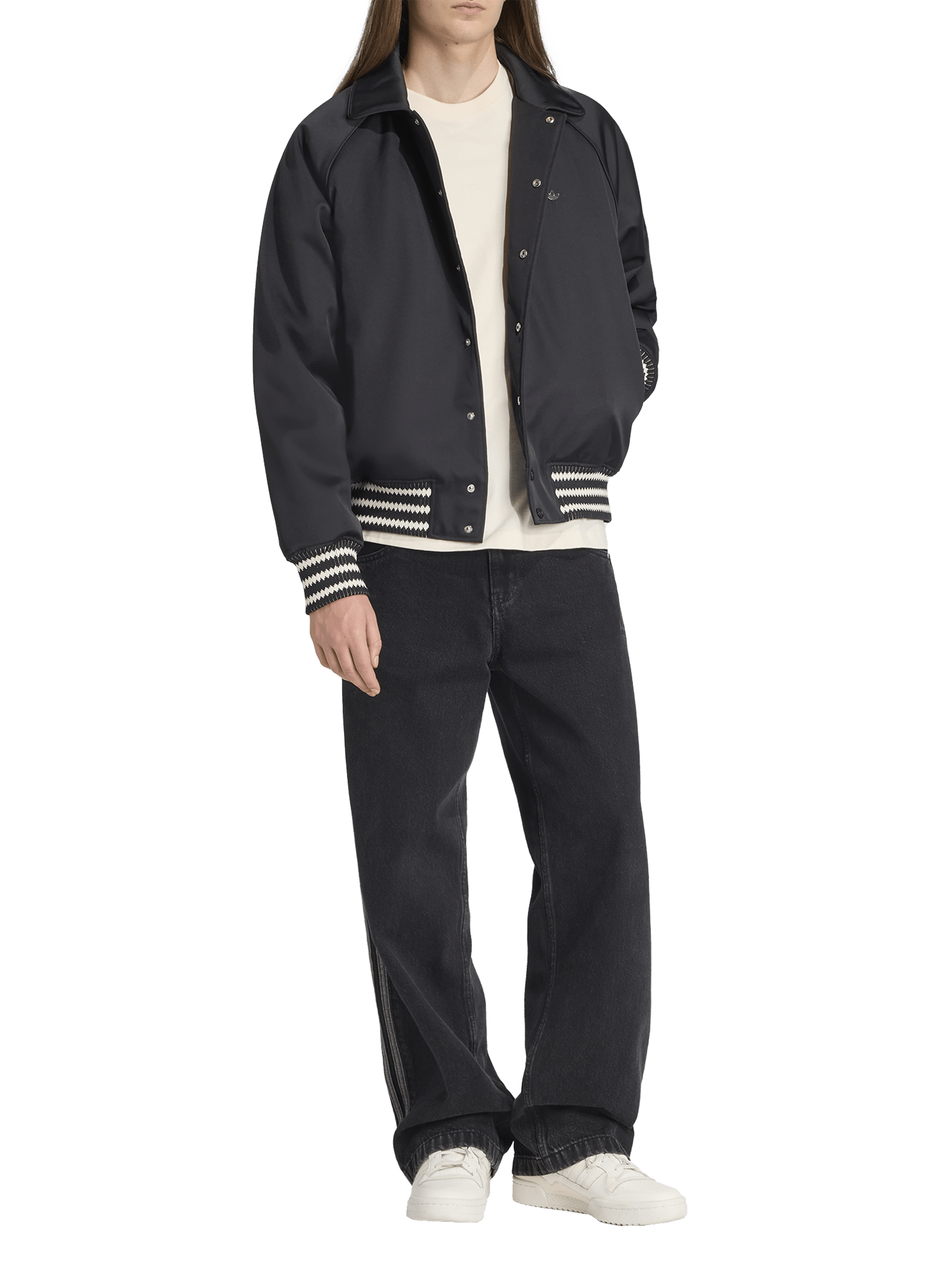 Cropped jacket  ADIDAS Black