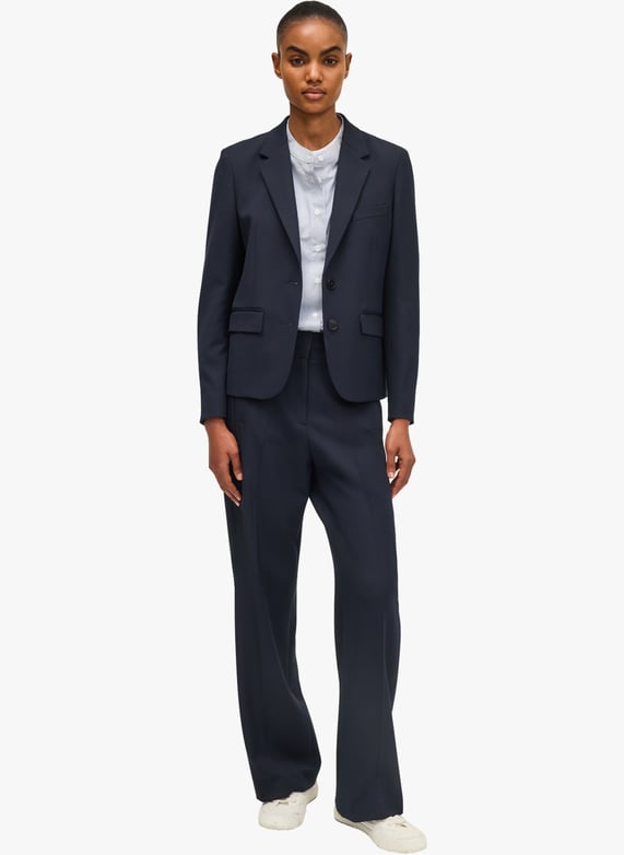 Veste de tailleur unie - nyla | Bleu by PABLO Veste de tailleur unie - nyla Bleu