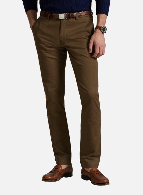 Prepster cotton trousers Beige by POLO RALPH LAUREN POLO RALPH LAUREN Prepster cotton trousers Beige
