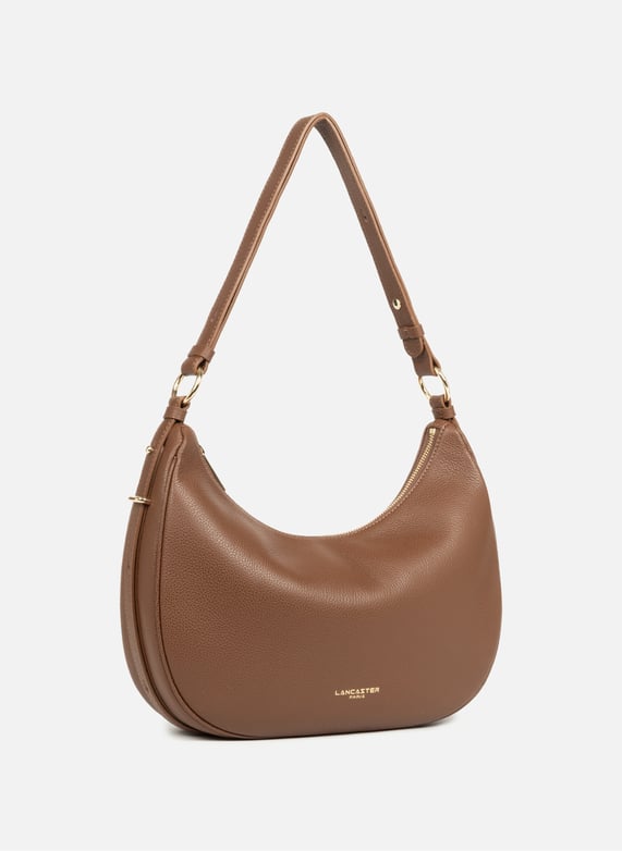 Grand sac besace - milano aria | Marron by LANCASTER Grand sac besace - milano aria Marron