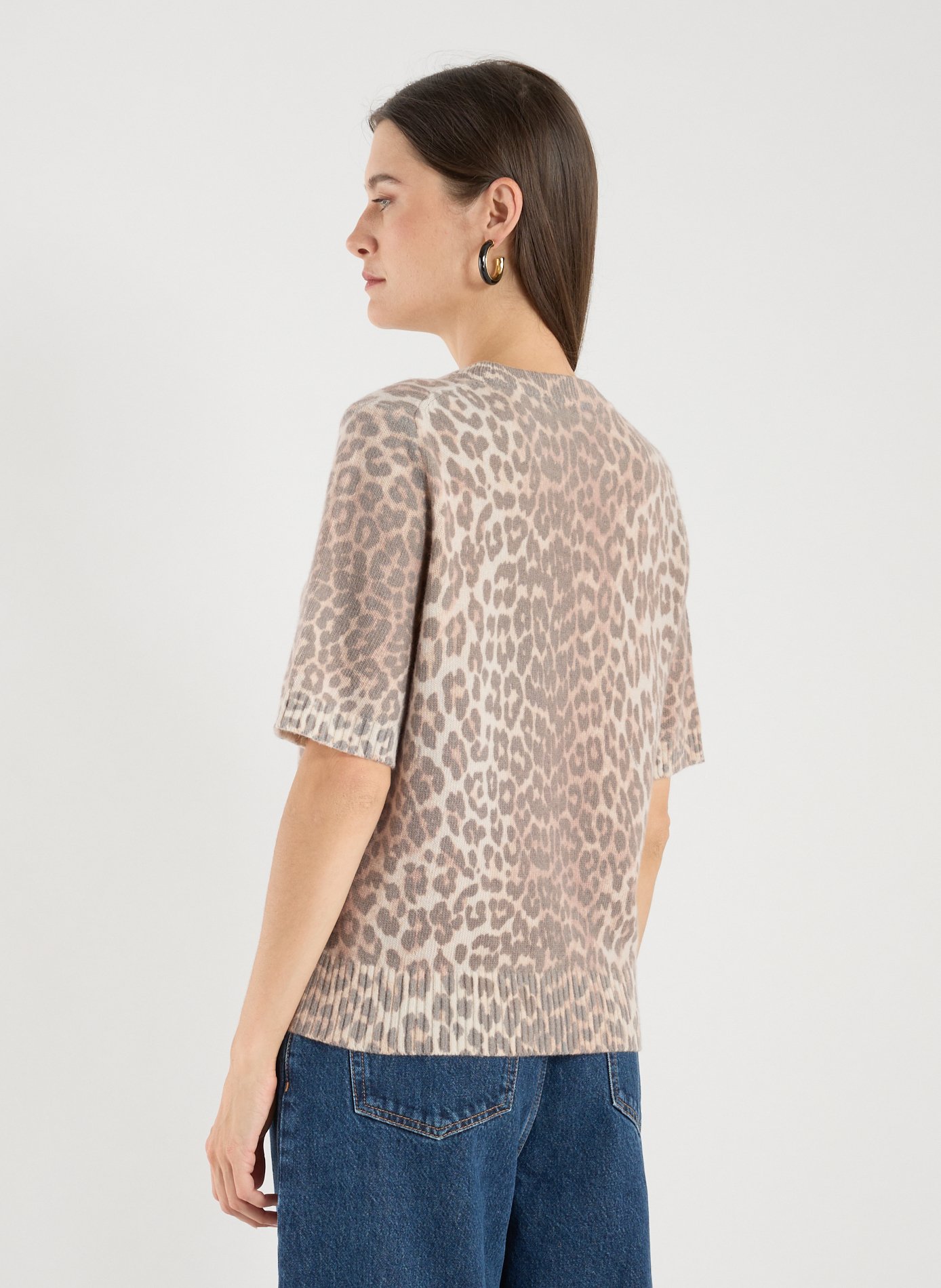 Pull sans manches à motif  GANNI Multicolore