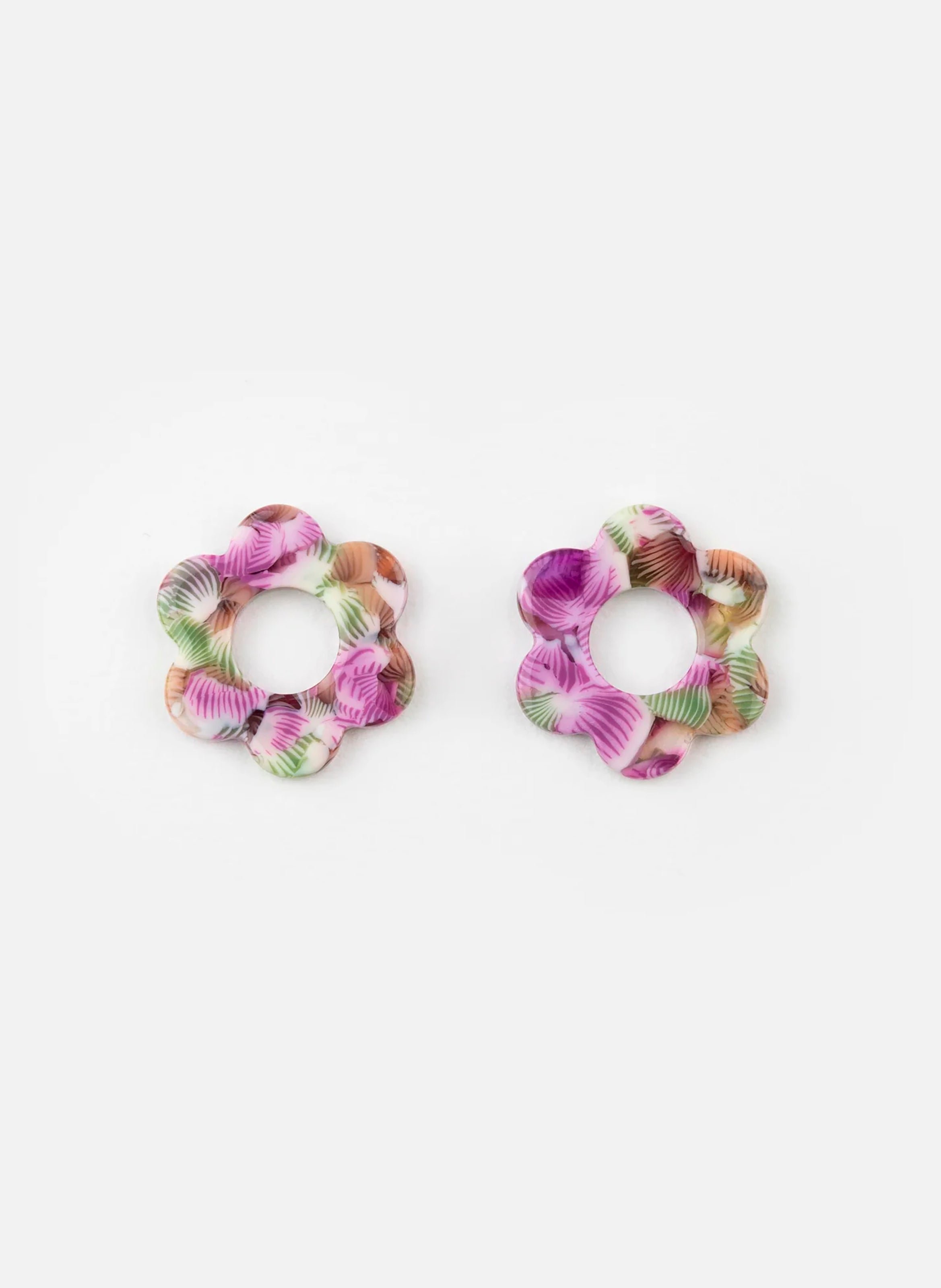 KURAGE GINZA Charms baby fleurette en acétate de cellulose Violet