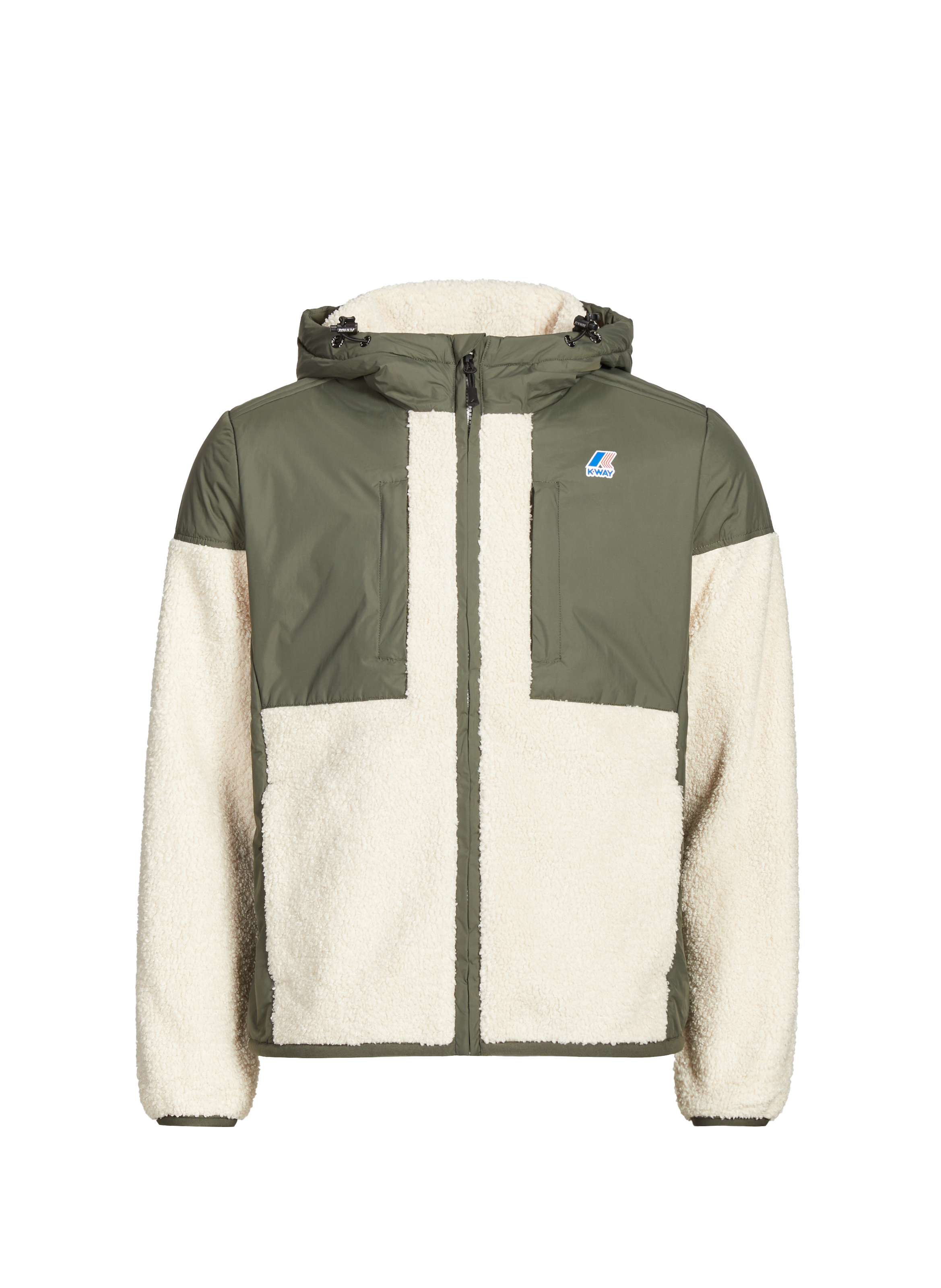 K-WAY Blouson polaire Orsetto Kaki