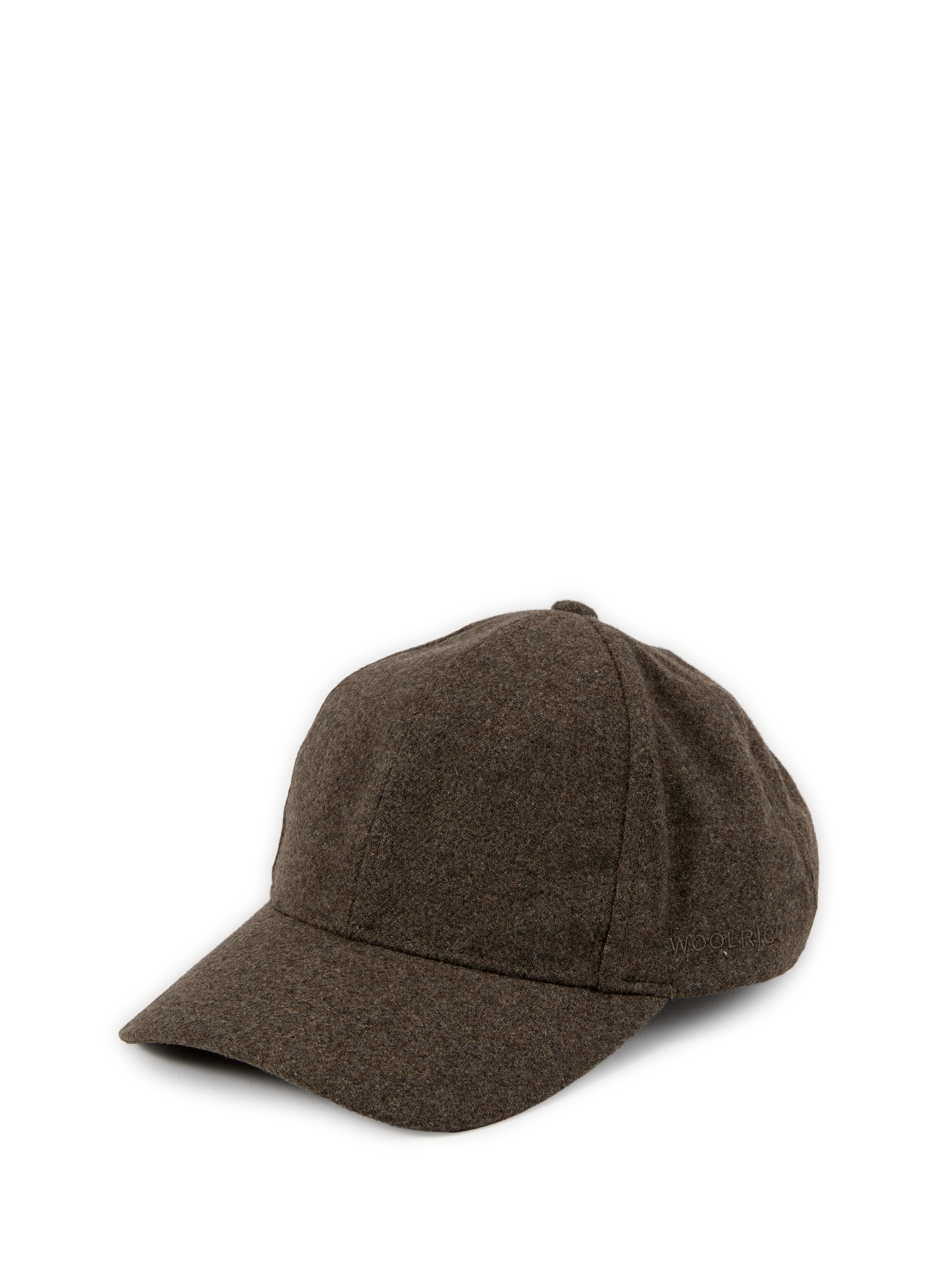 WOOLRICH Casquette en laine mélangée Marron