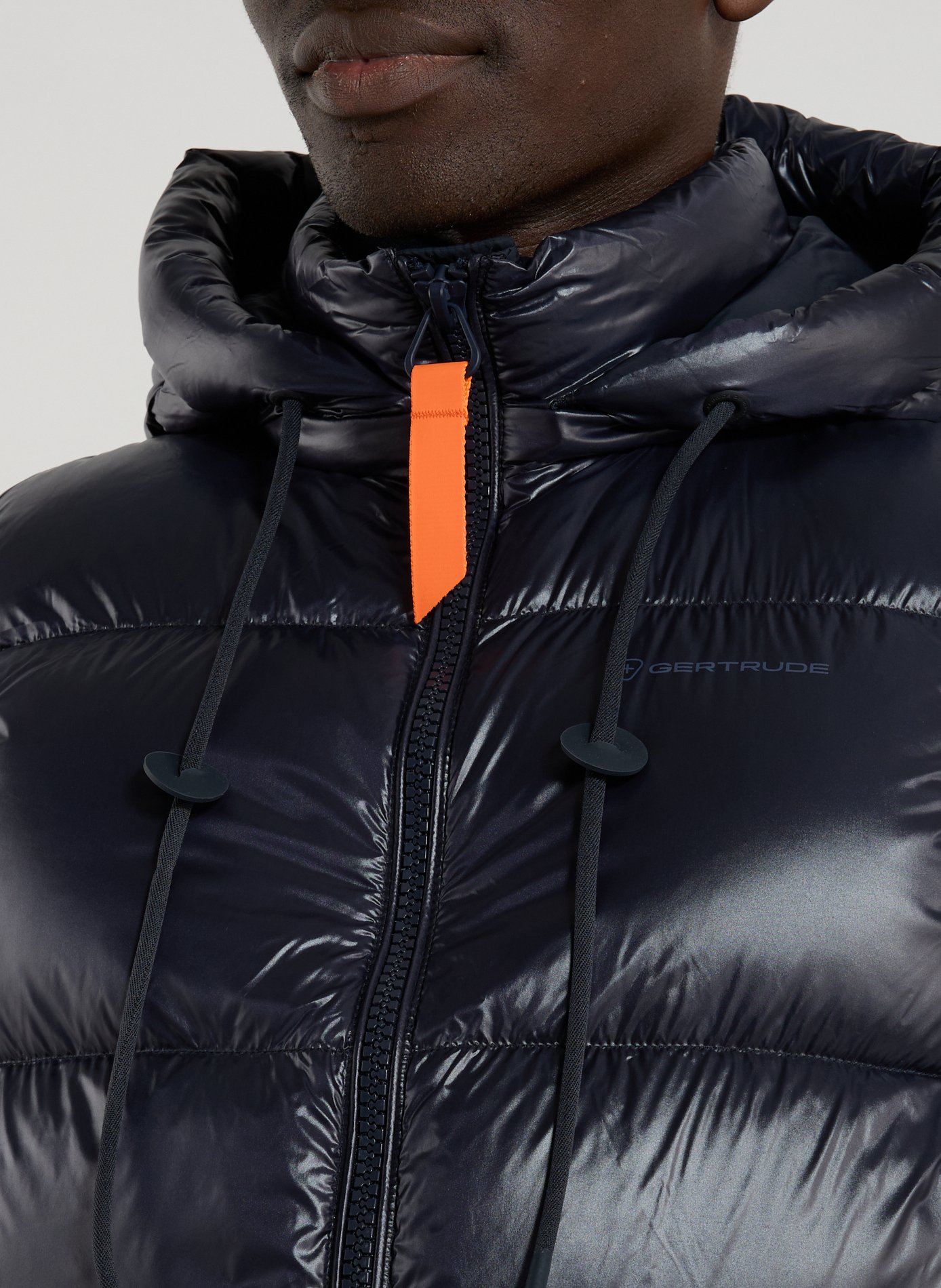 Sleeveless down jacket GERTRUDE ET GASTON Blue