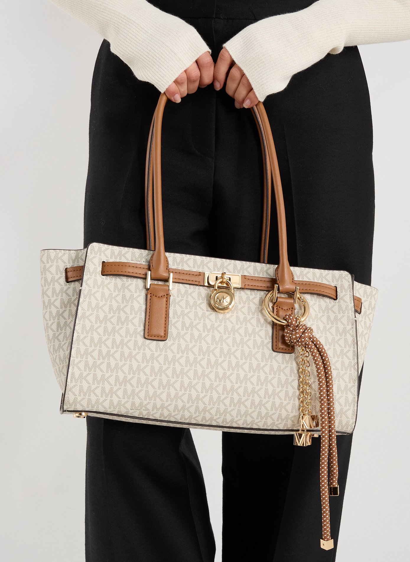 Sac à main Hamiltion logotype MICHAEL KORS Multicolore