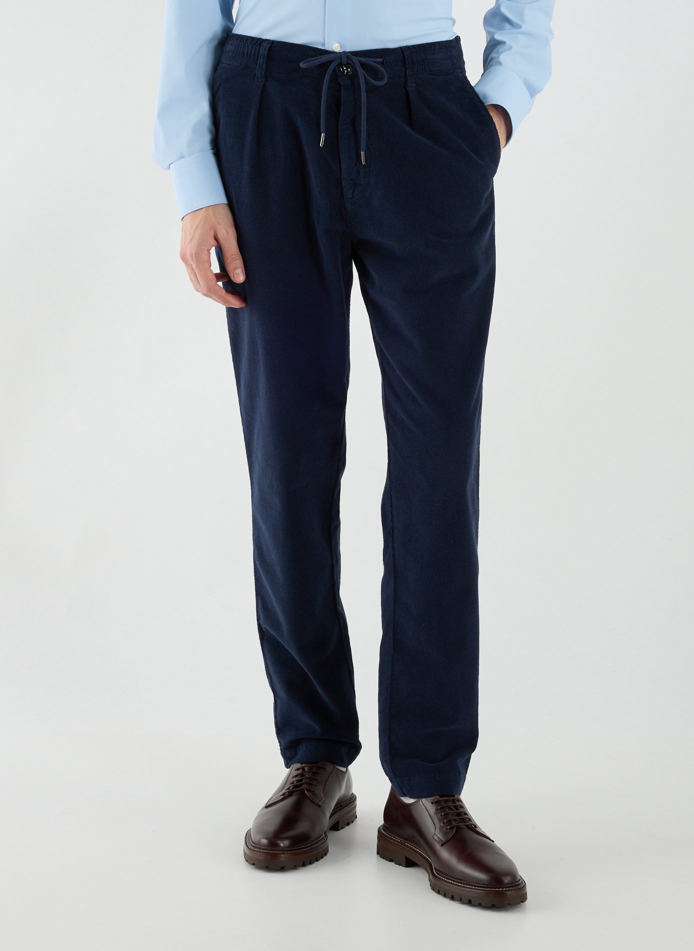 WOOLRICH Pantalon en coton mélangé Bleu