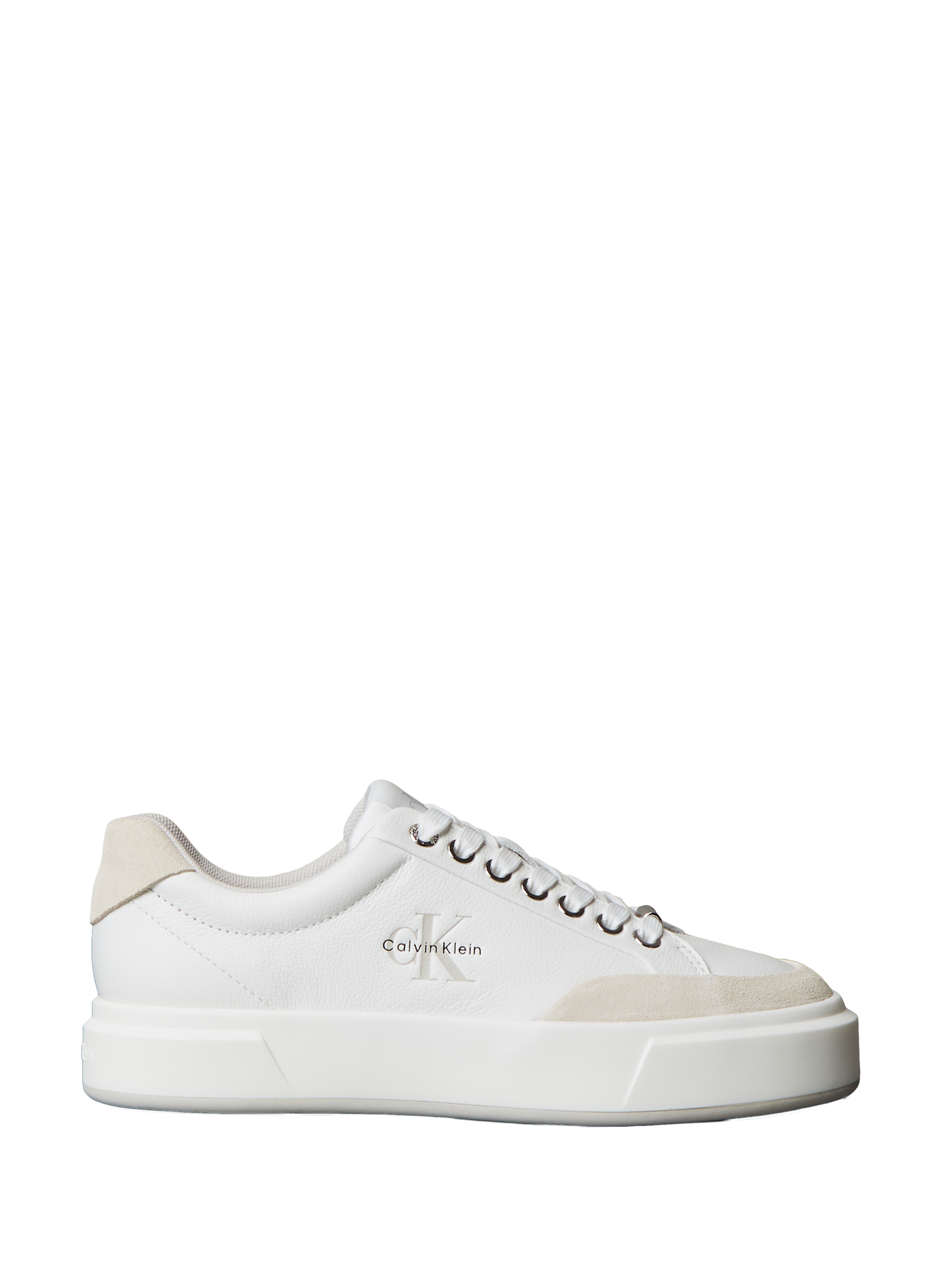 Low-top sneakers with panels CALVIN KLEIN White