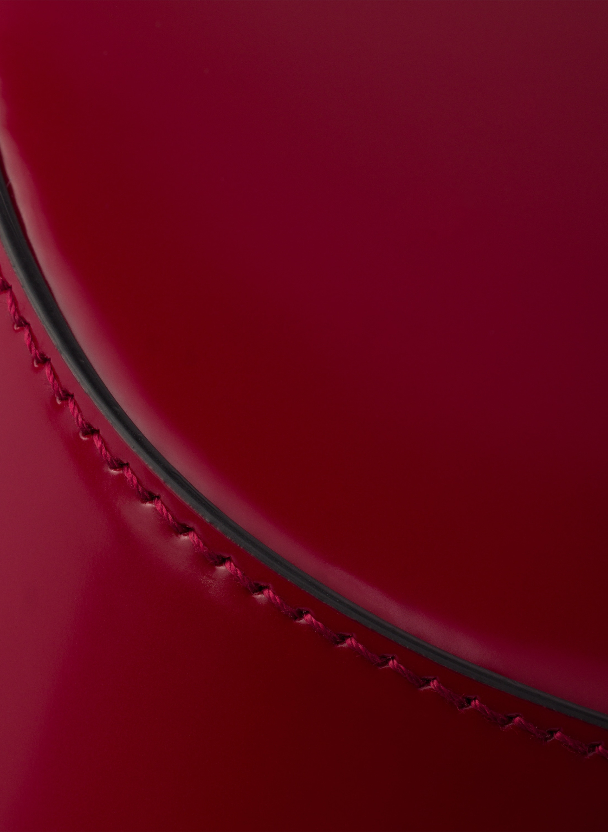 Sac porté épaule prada cleo en cuir brossé PRADA Rouge