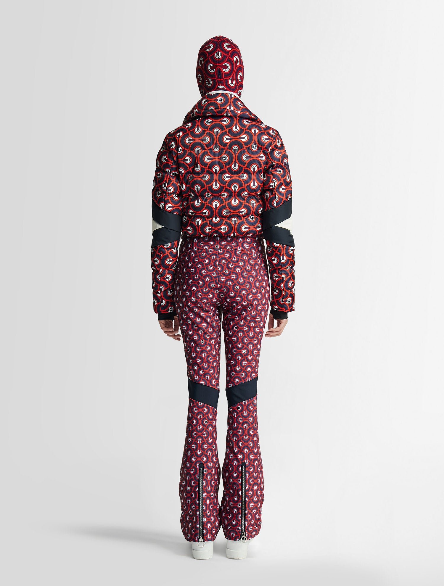 Combinaison de ski clarisse pilule col montant coupe regular FUSALP Rouge