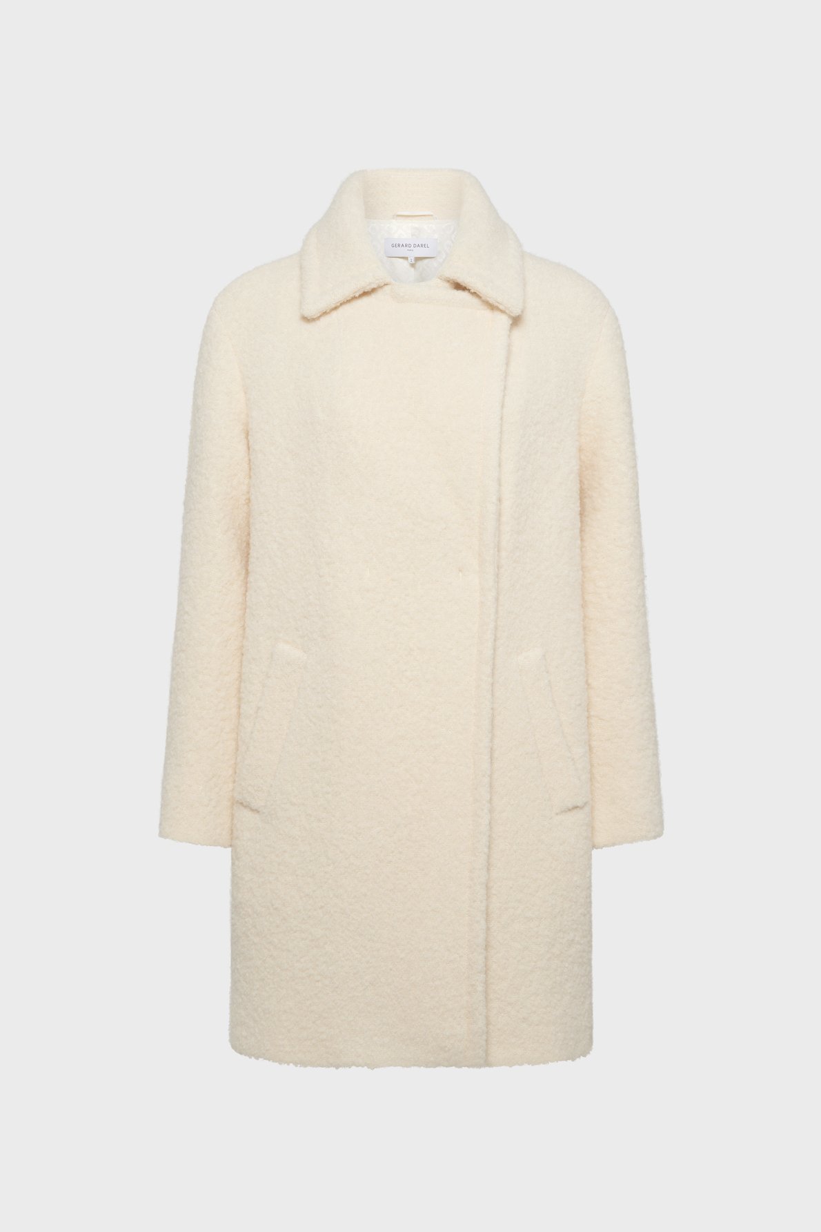 Manteau ample en laine bouclette - maiwenn GERARD DAREL Beige