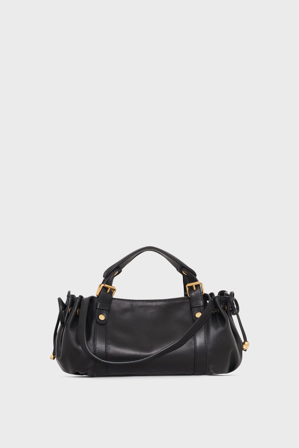 Mini sac à main en cuir – 12h | Noir GERARD DAREL Femme