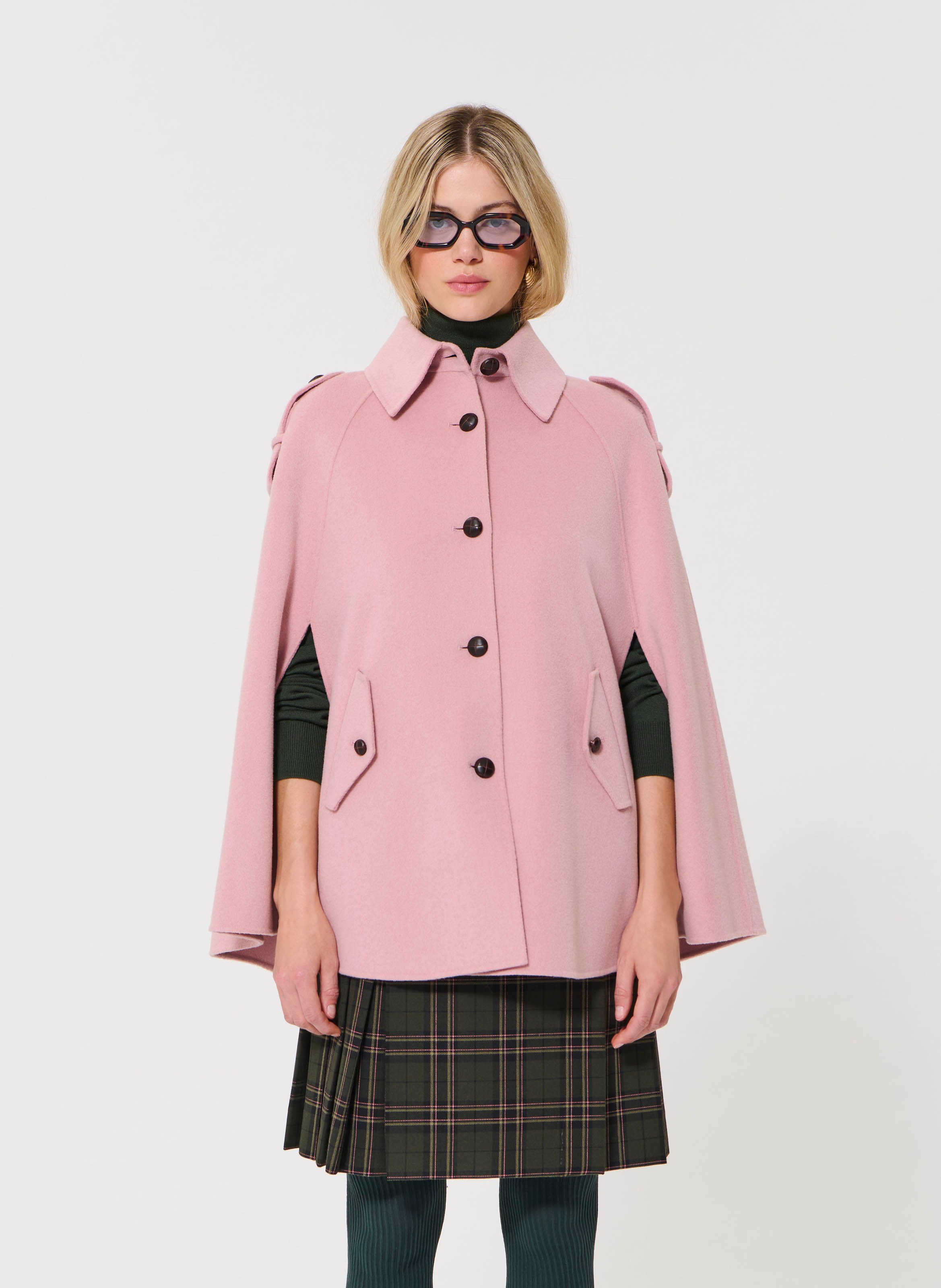 Manteau majorelle TARA JARMON Rose