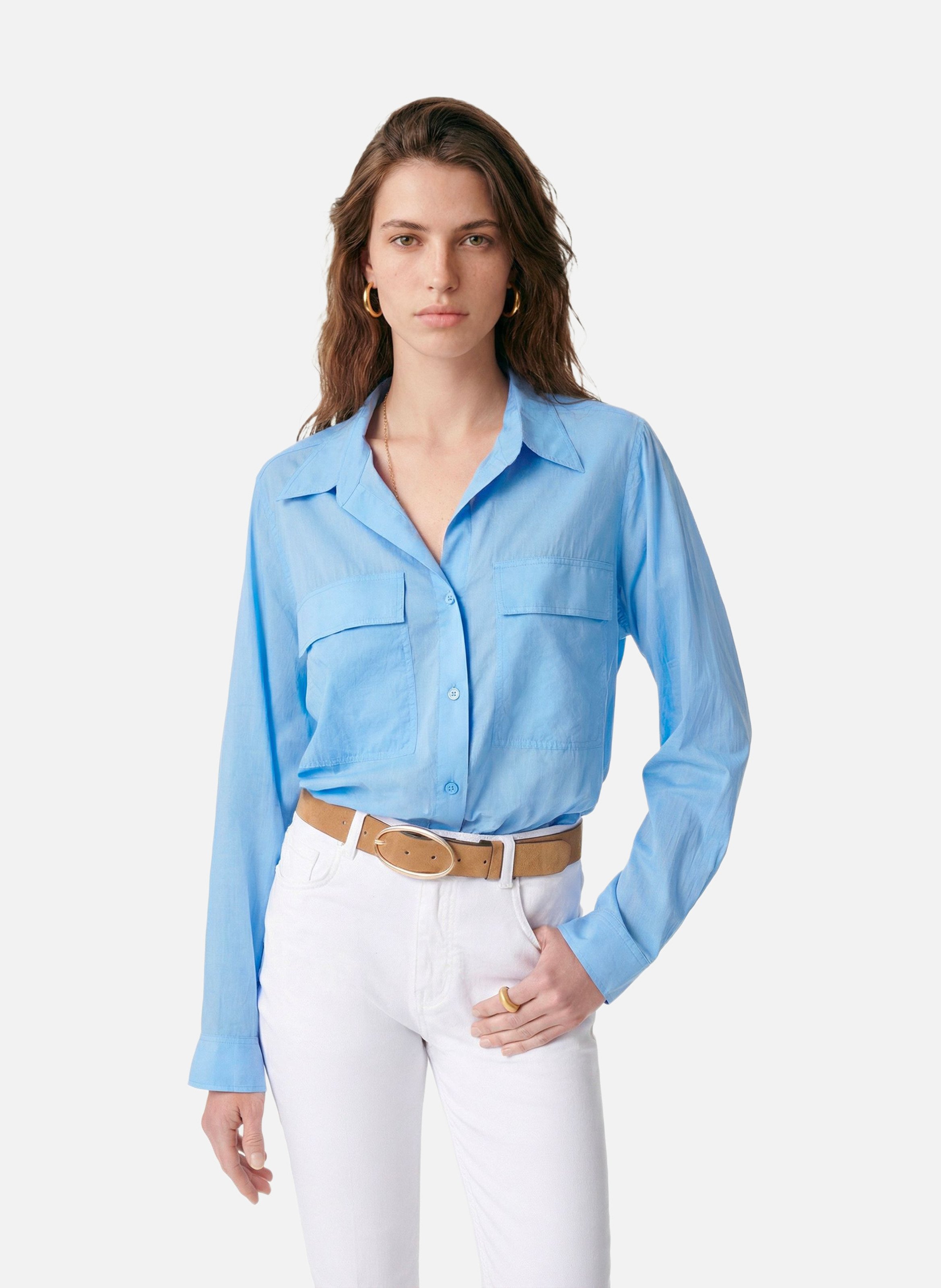 Chemise dim VANESSA BRUNO Bleu