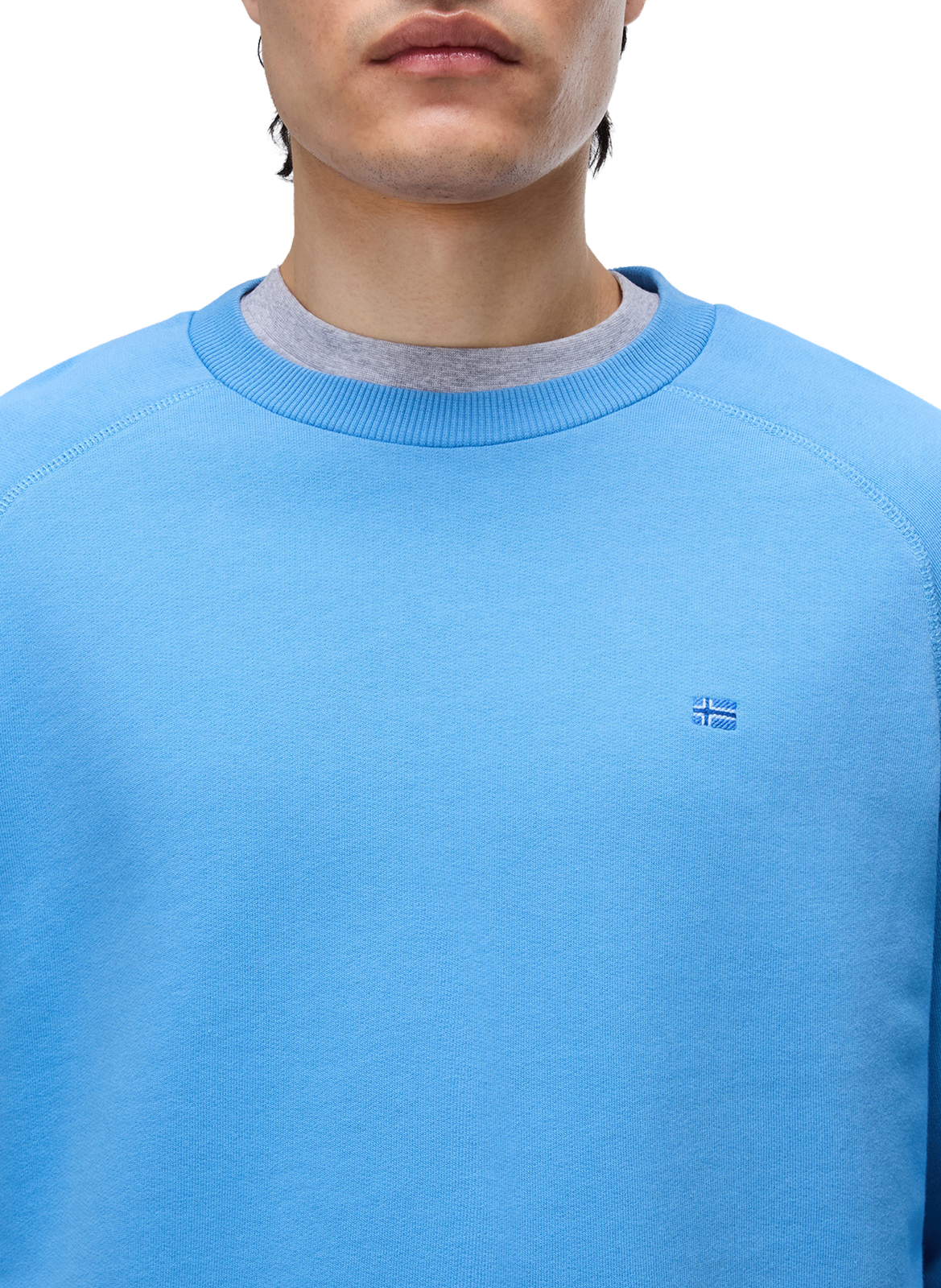 Cotton sweatshirt NAPAPIJRI Blue