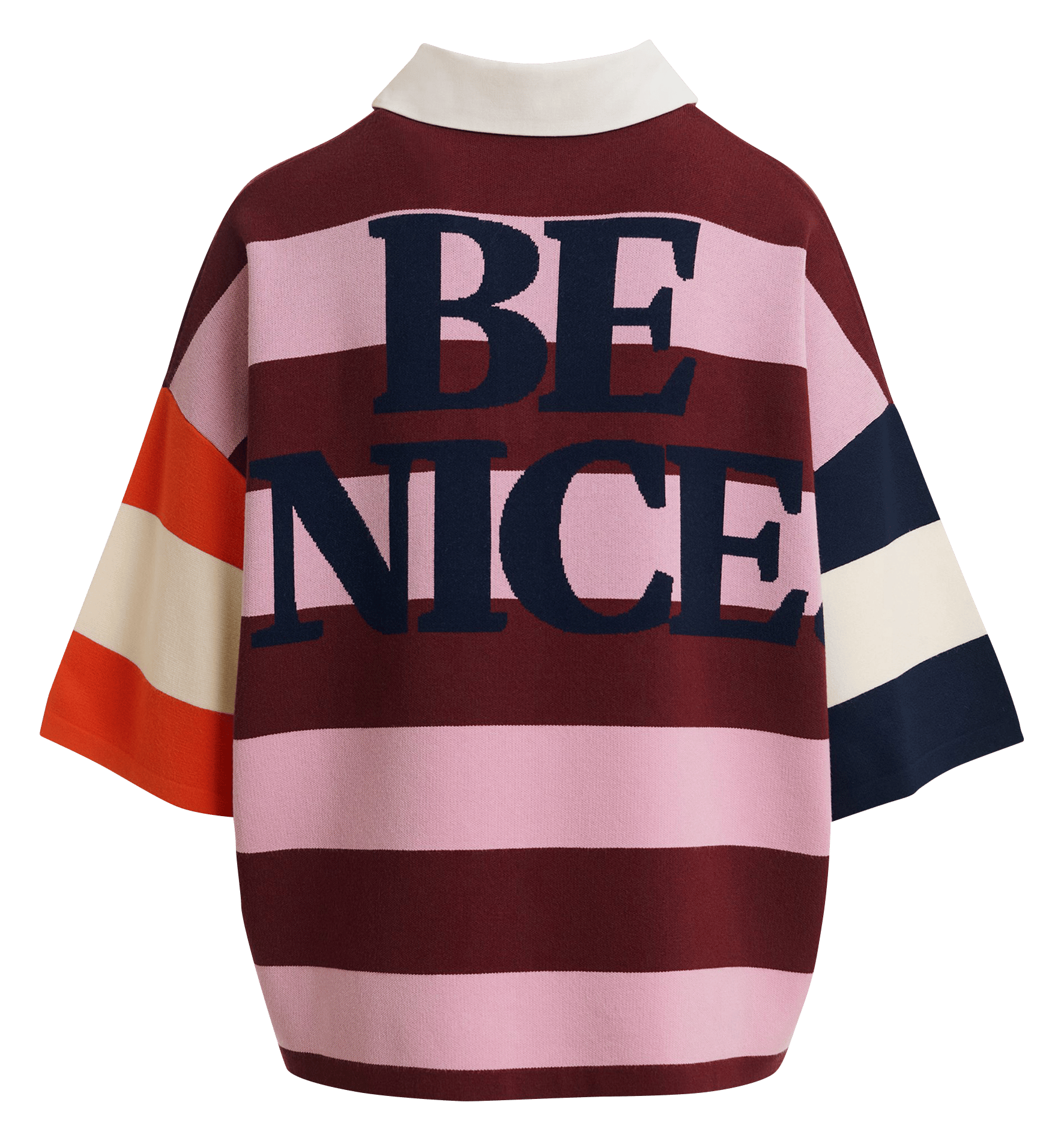 Polo à rayures jice ESSENTIEL ANTWERP Rouge