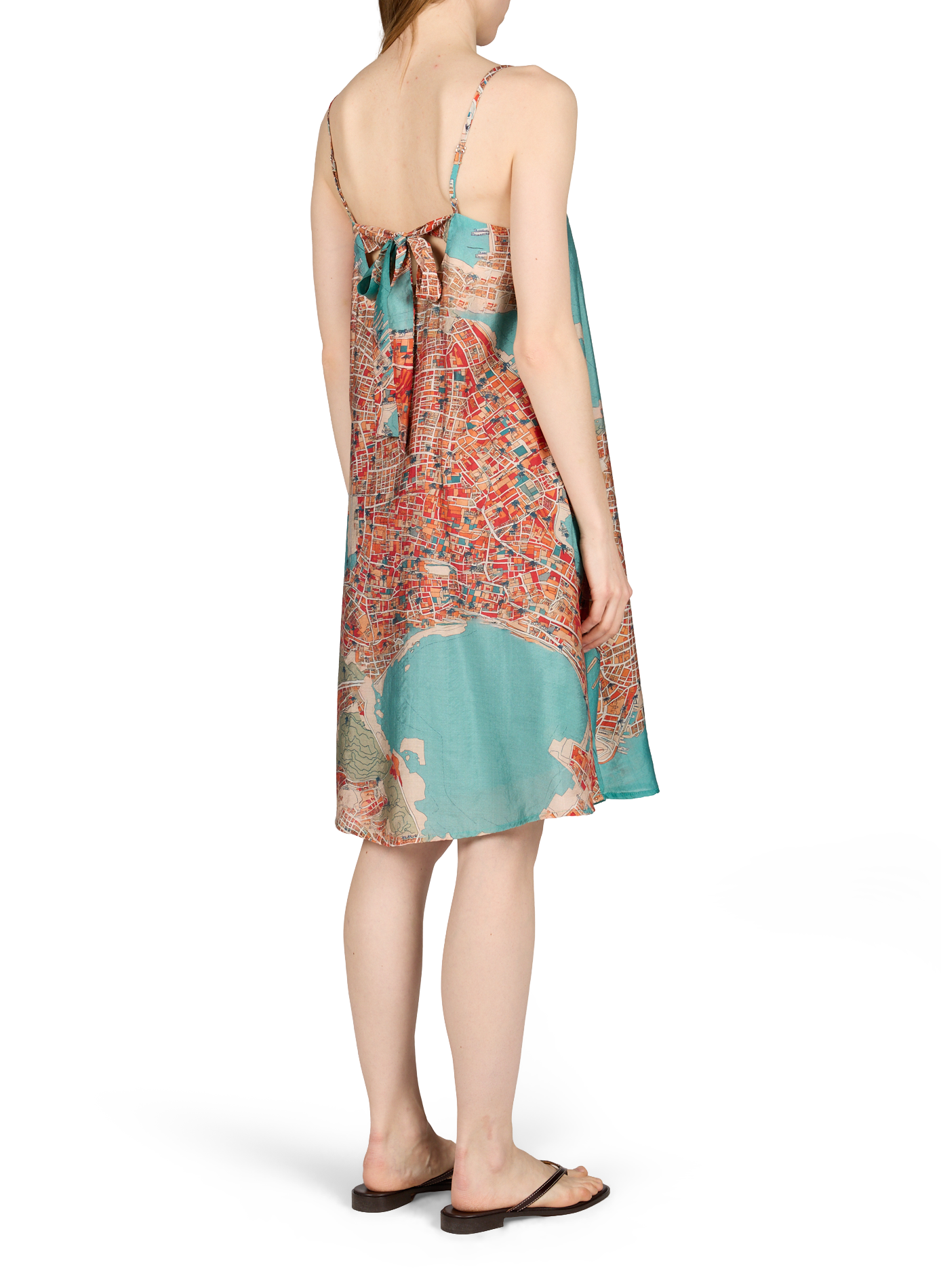 Robe imprimée Objeta fluide OBJECT Multicolore