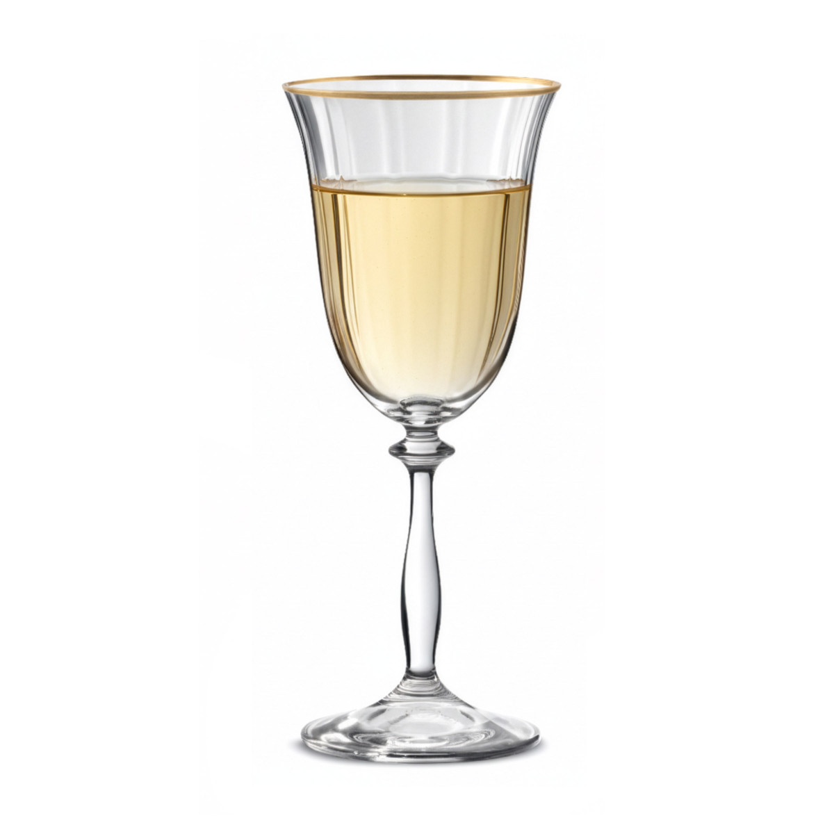 Altesse - lot de 6 verres à pied 35 cl MEDARD DE NOBLAT Doré