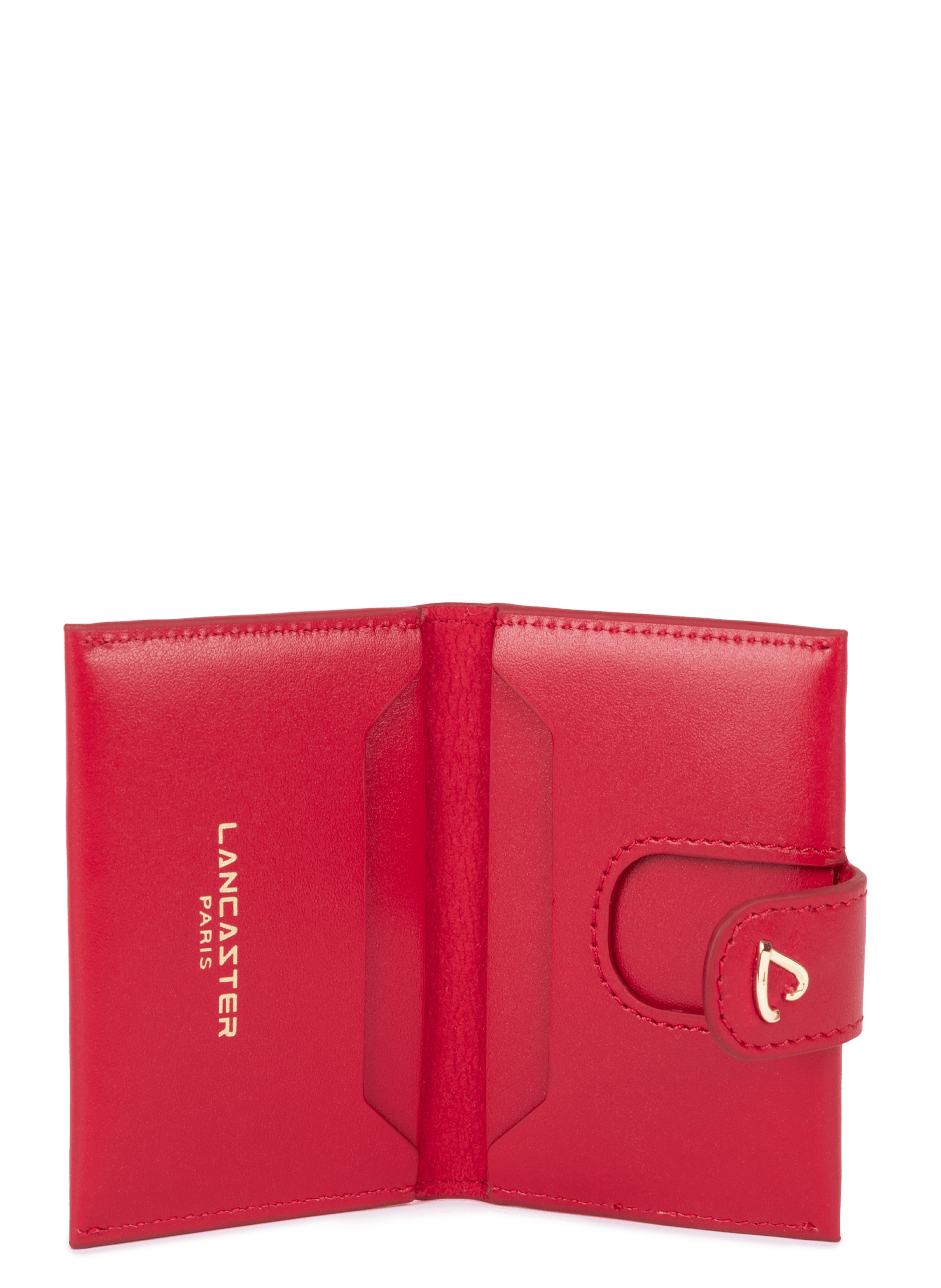 Porte-cartes - paris philos LANCASTER Rouge