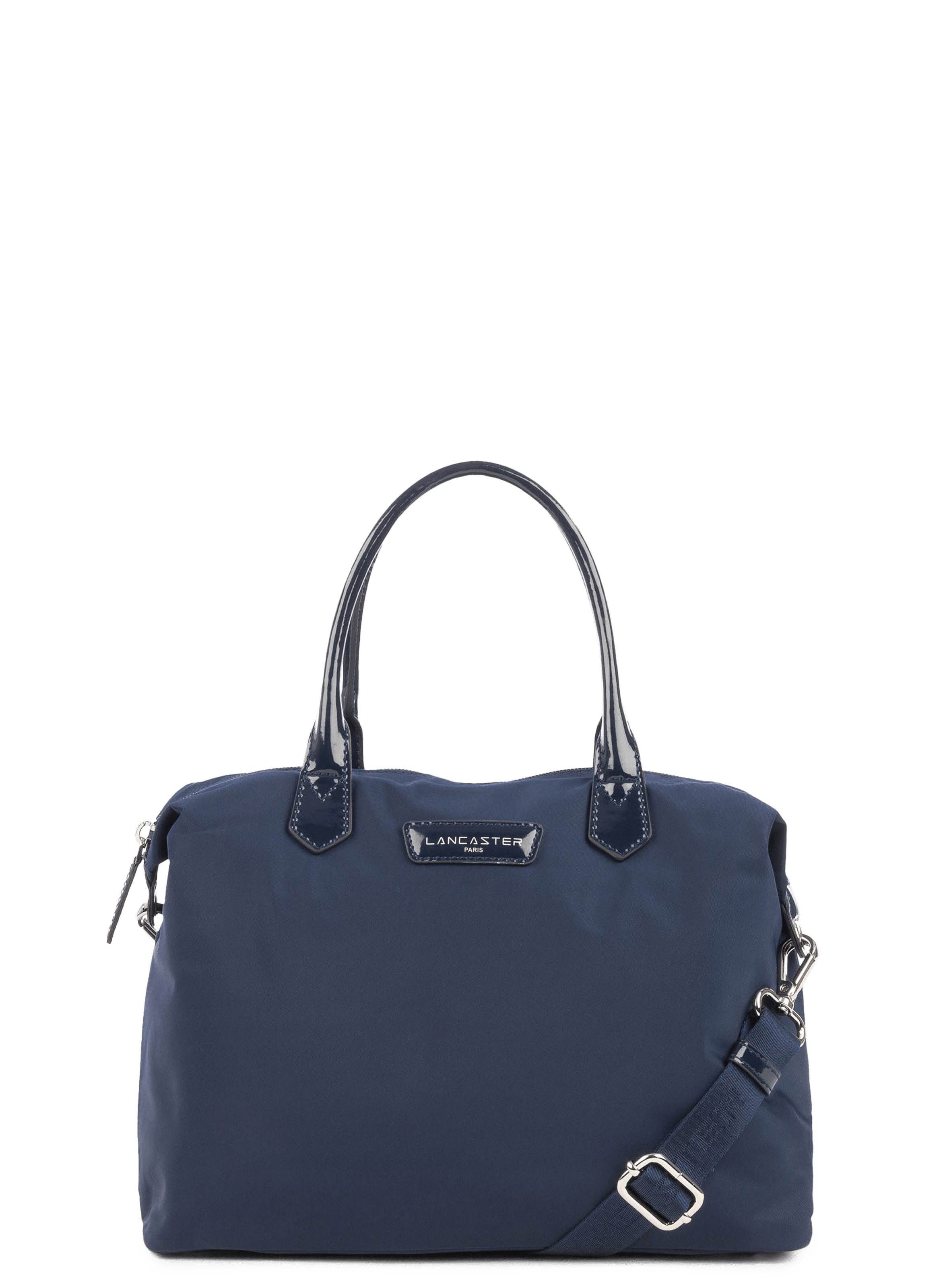 Sac à main - basic verni LANCASTER Bleu