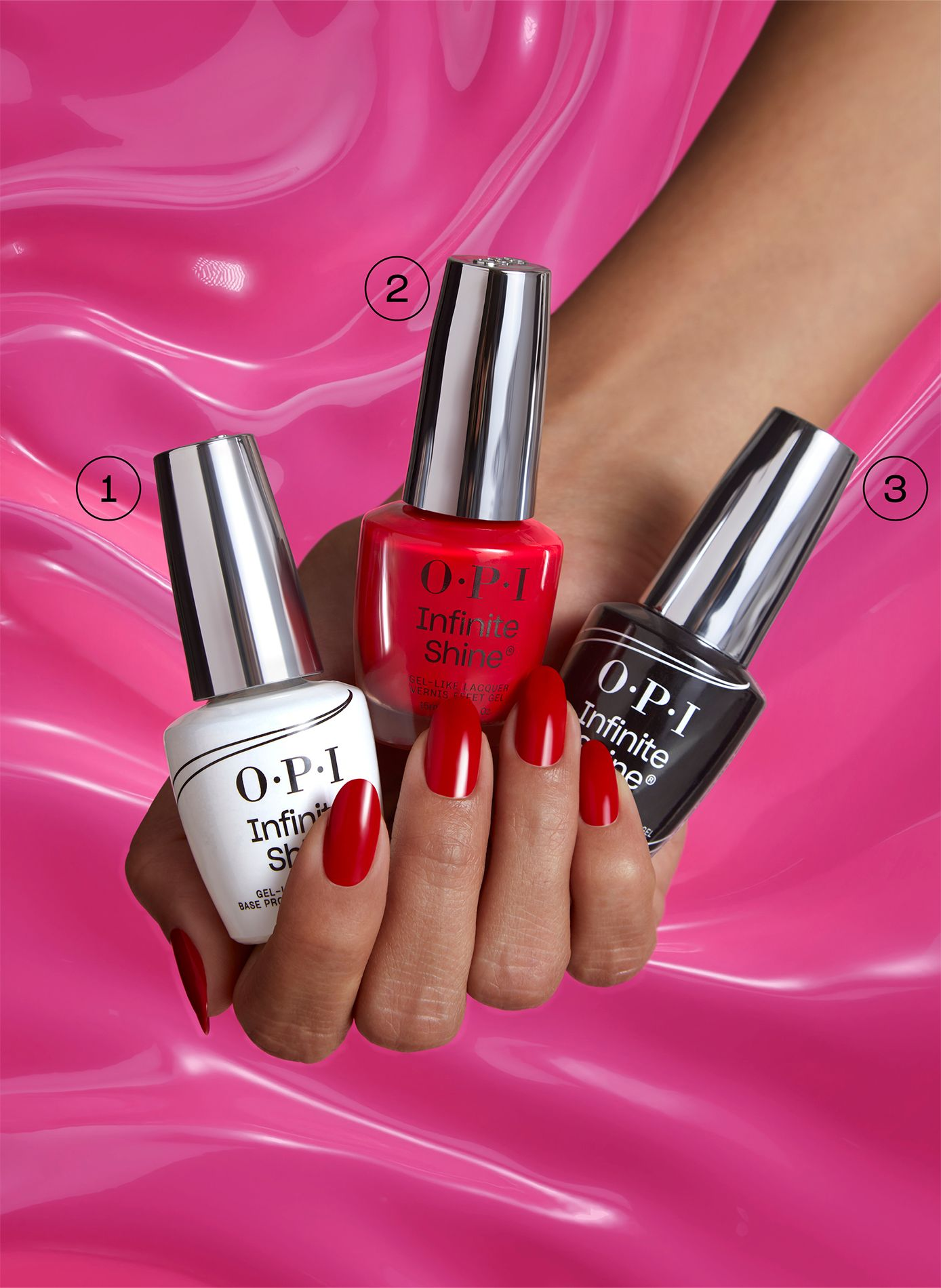 Infinite Shine - Beat Goes Neon and On OPI Rose moyen