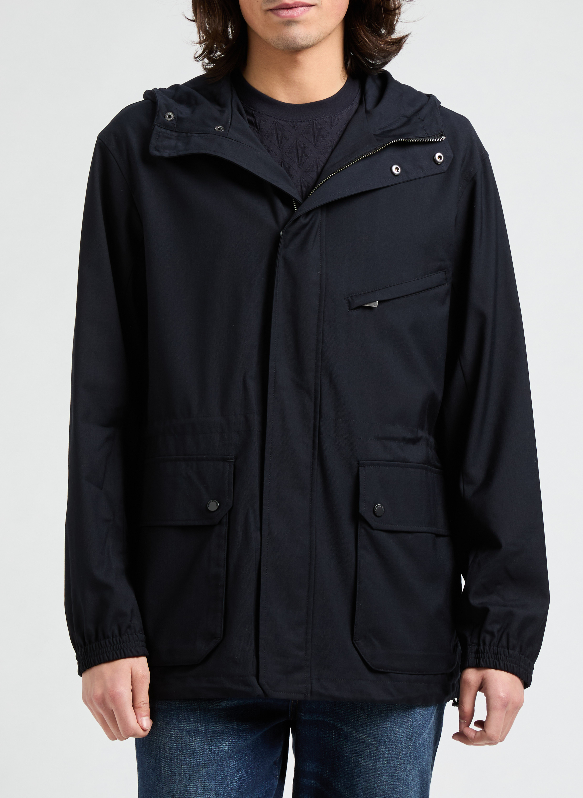 Hooded Jacket ARMANI EXCHANGE Blue